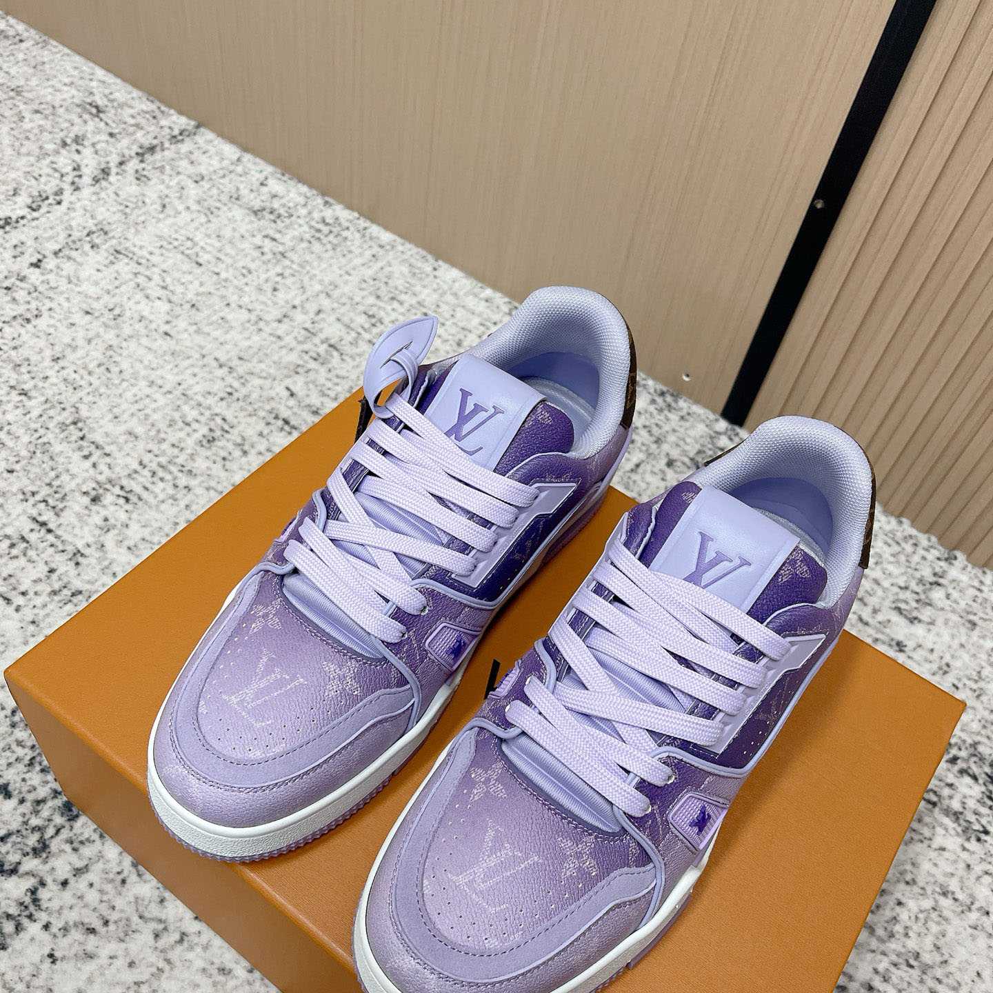 Louis Vuitton LV Trainer Sneaker   1AJTQ5 - FashionPlug