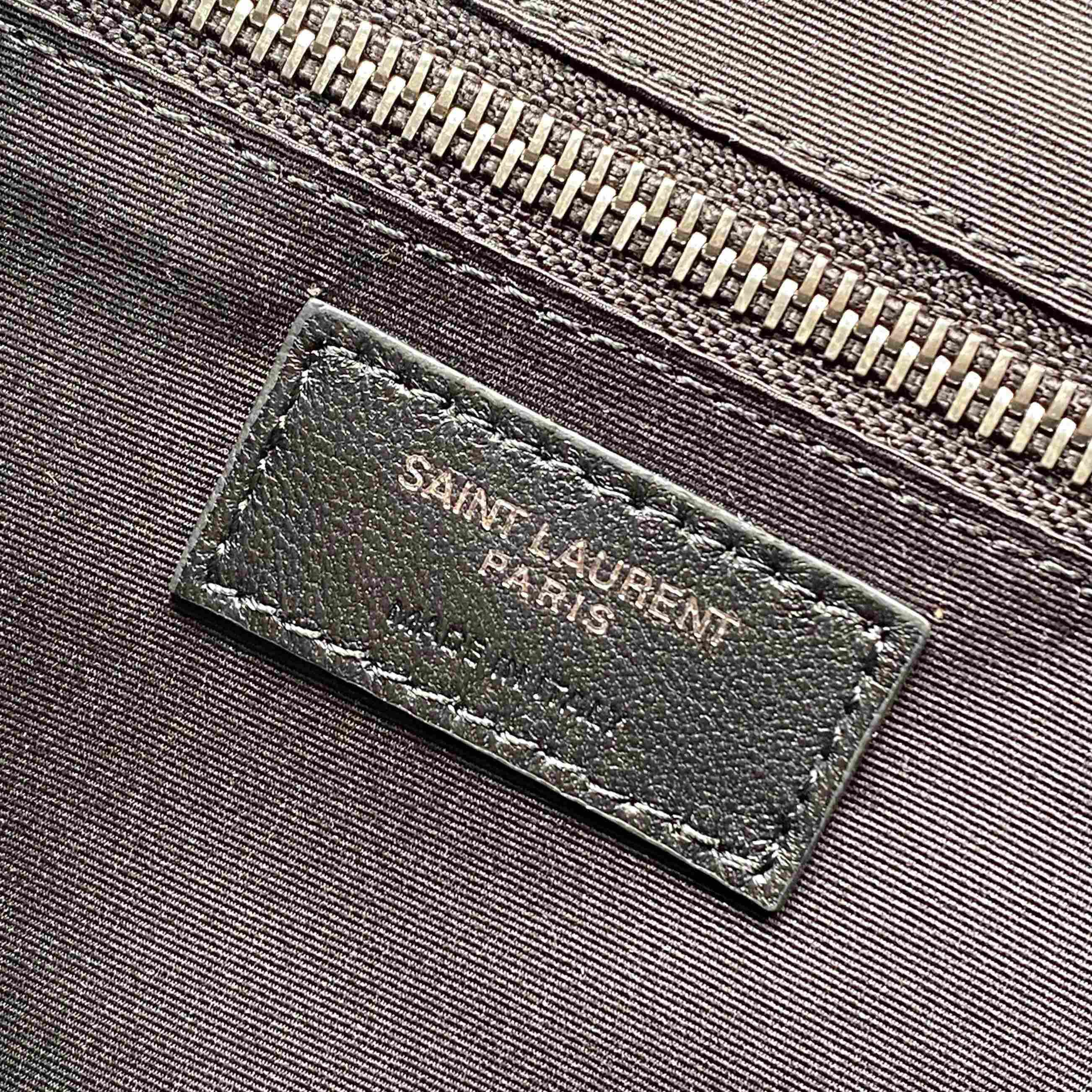 Saint Laurent Niki Textured-Leather Tote - FashionPlug