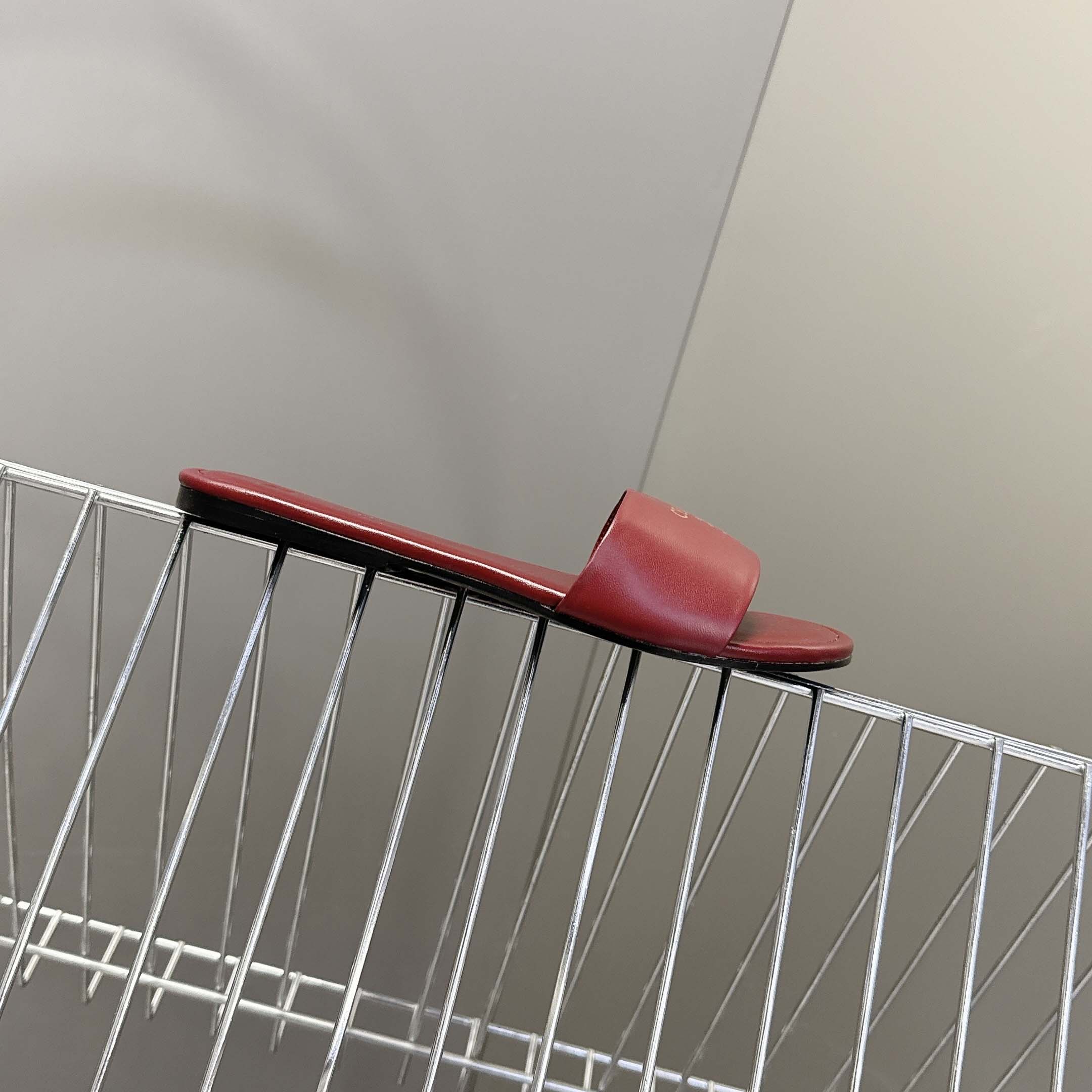 Celine Coast Mule In Lambskin - FashionPlug