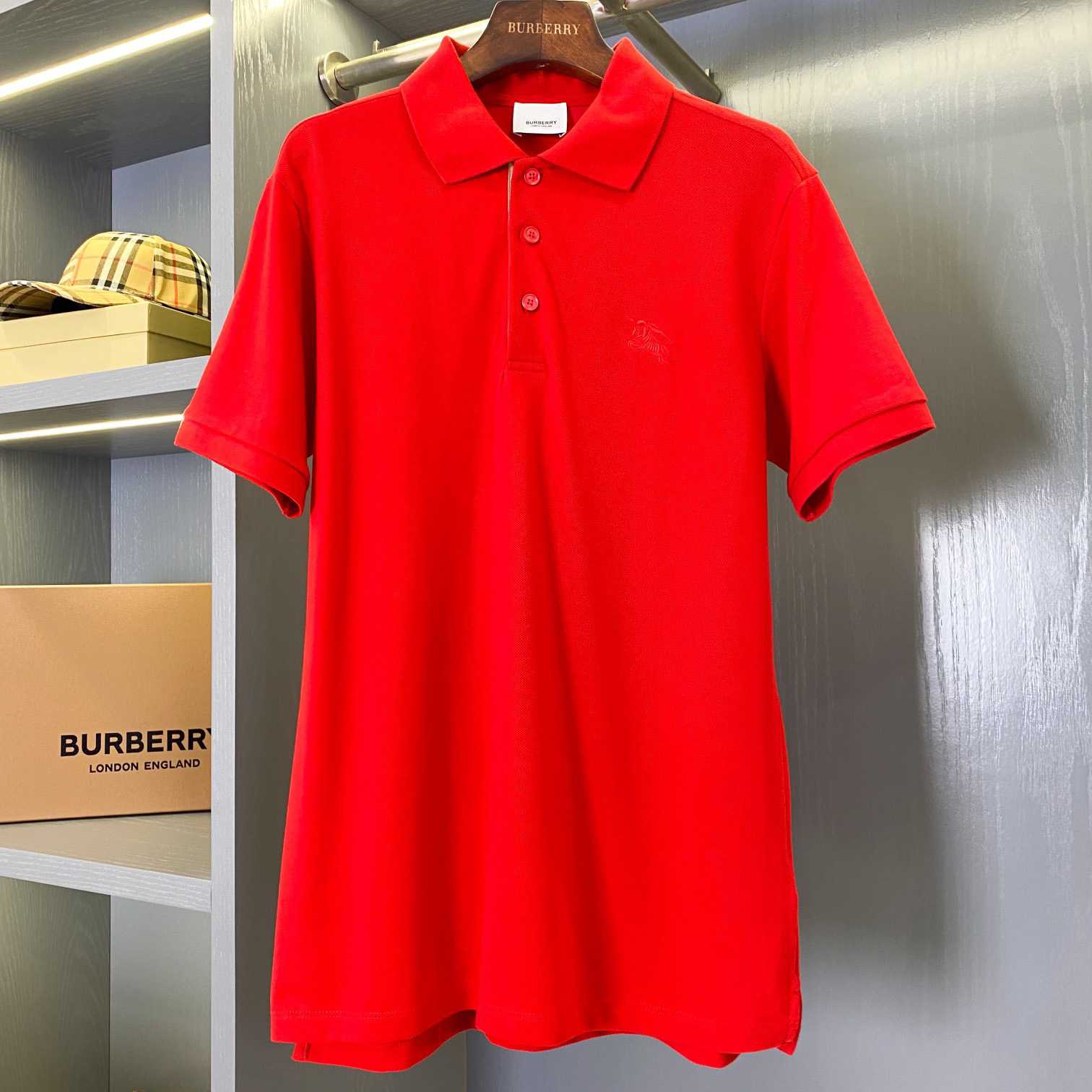 Burberry Cotton Polo Shirt - FashionPlug