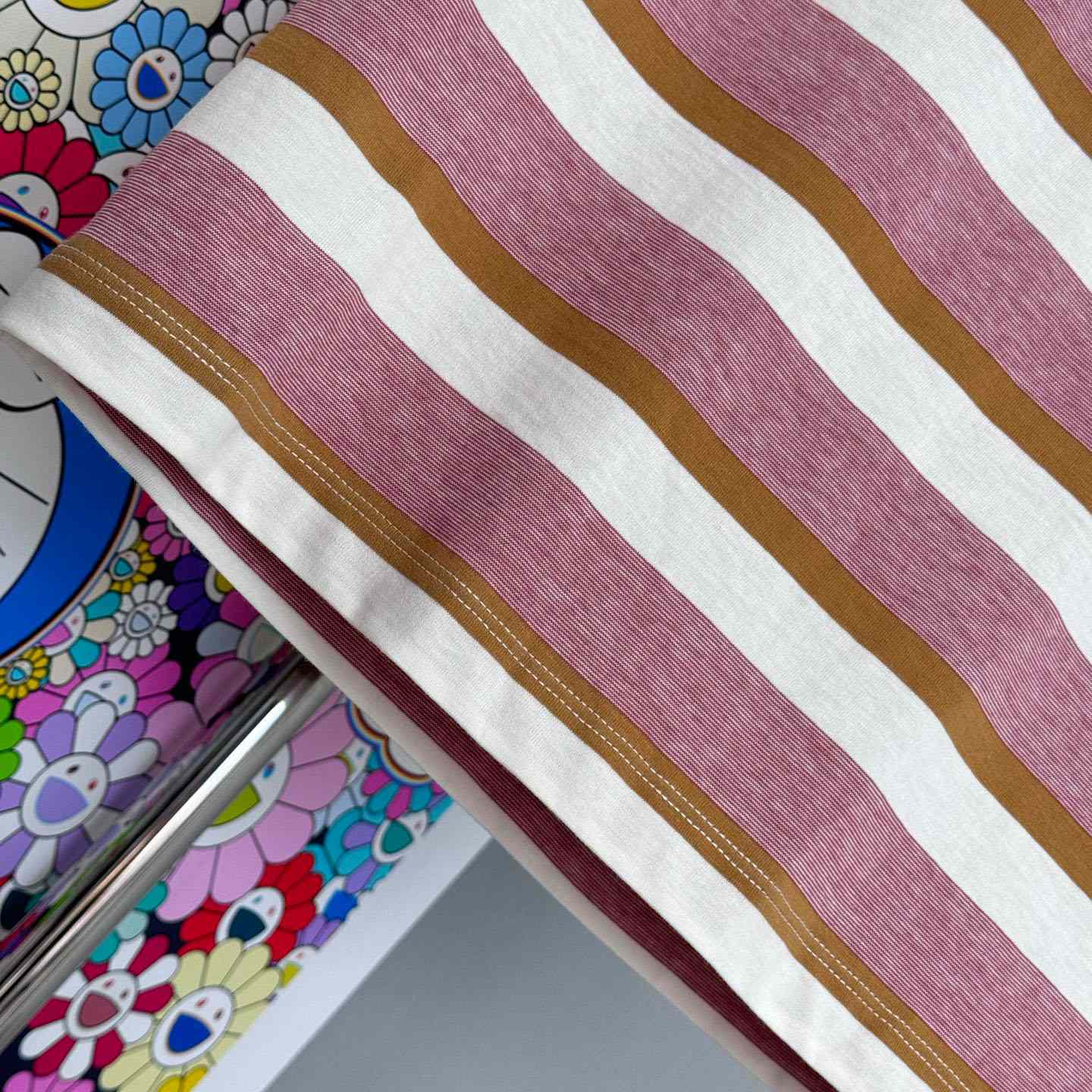 Prada Bayadere stripe jersey T-shirt  - FashionPlug