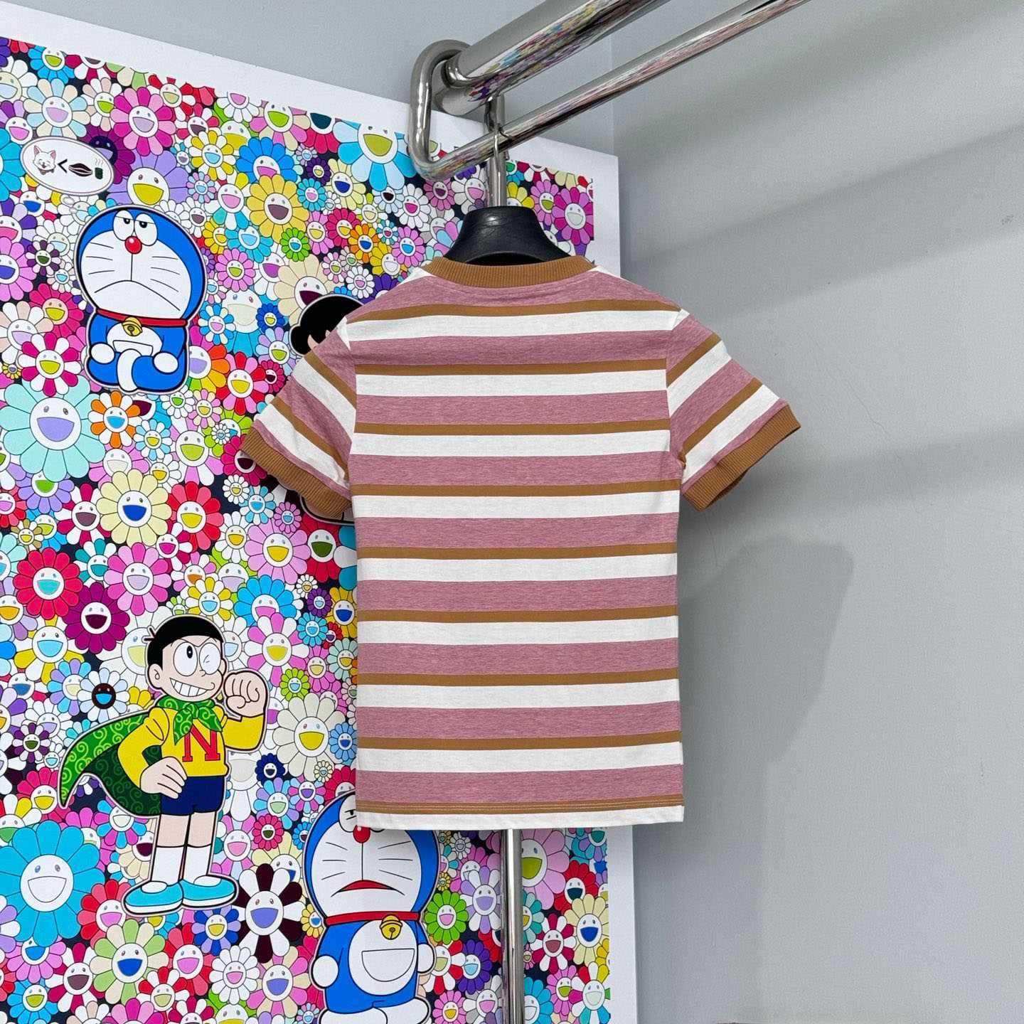 Prada Bayadere stripe jersey T-shirt  - FashionPlug