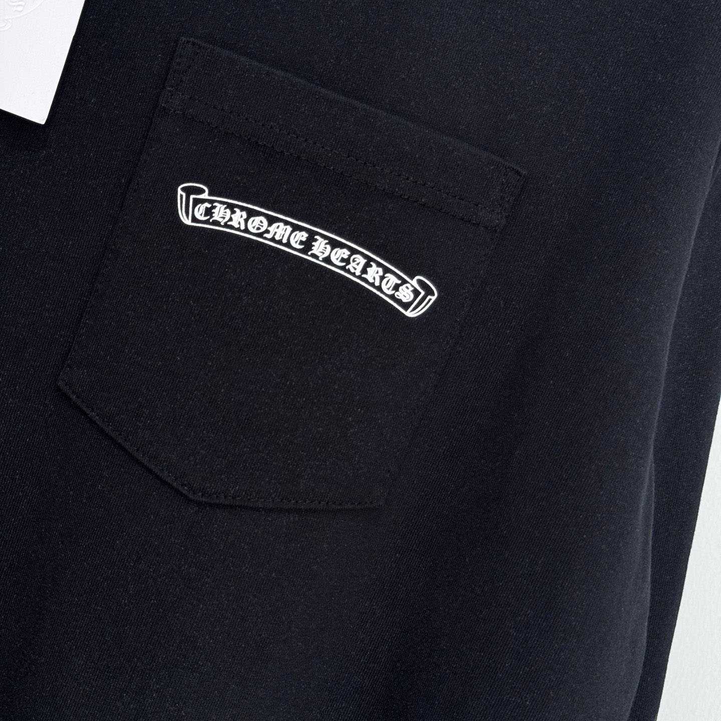 Chrome Hearts Vintage Cross Flame L/S T-Shirt - FashionPlug