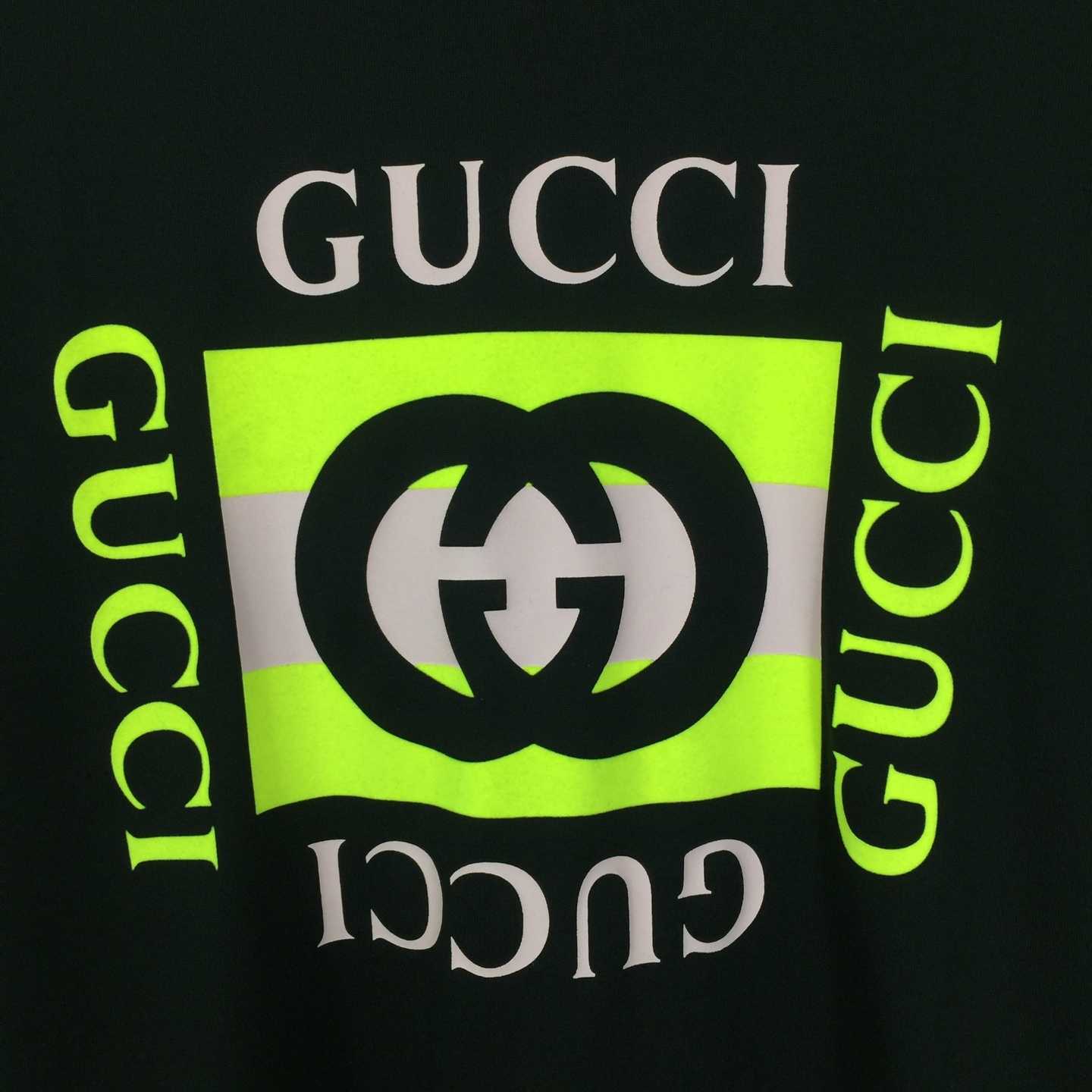 Gucci Jersey T-shirt With Print  - FashionPlug