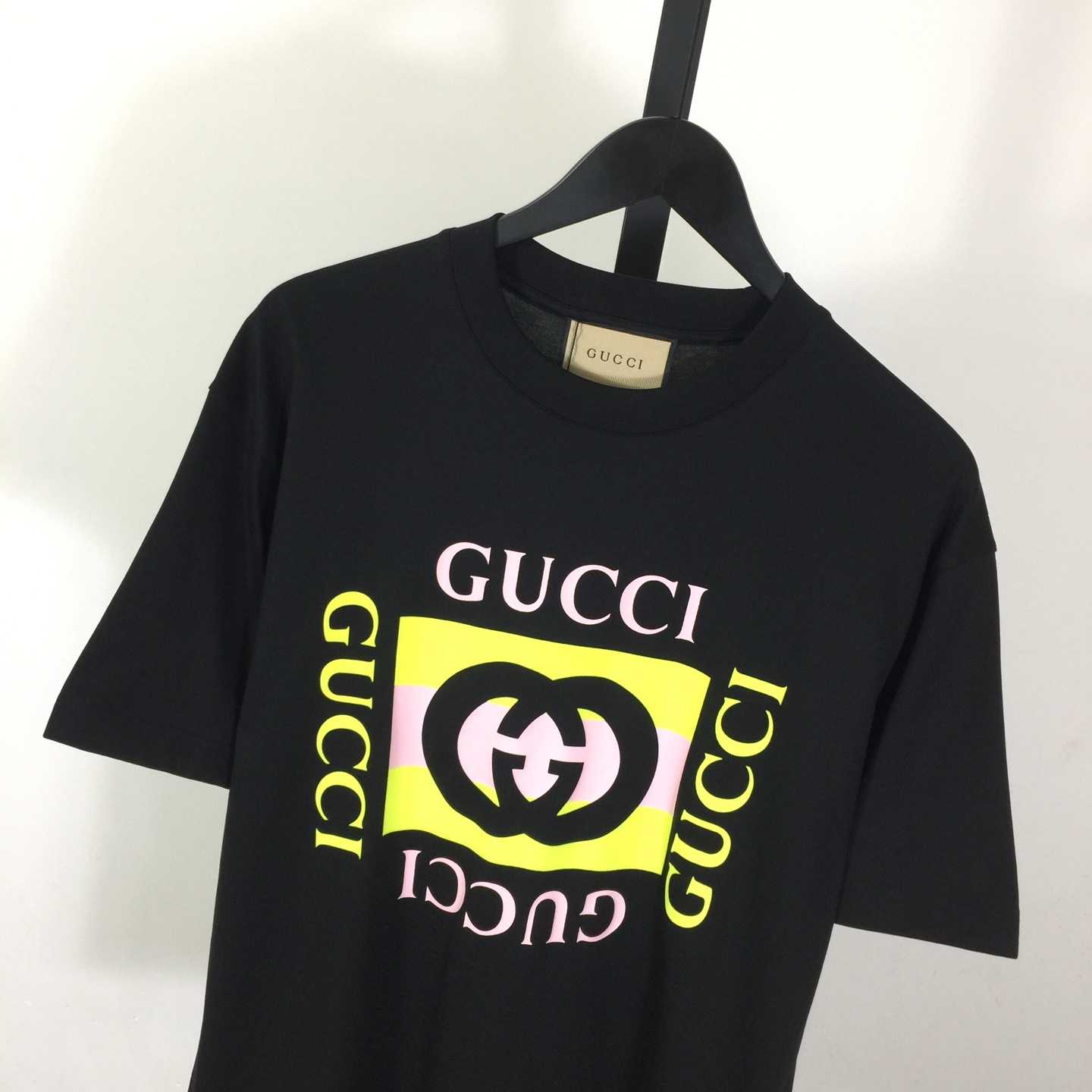 Gucci Jersey T-shirt With Print  - FashionPlug