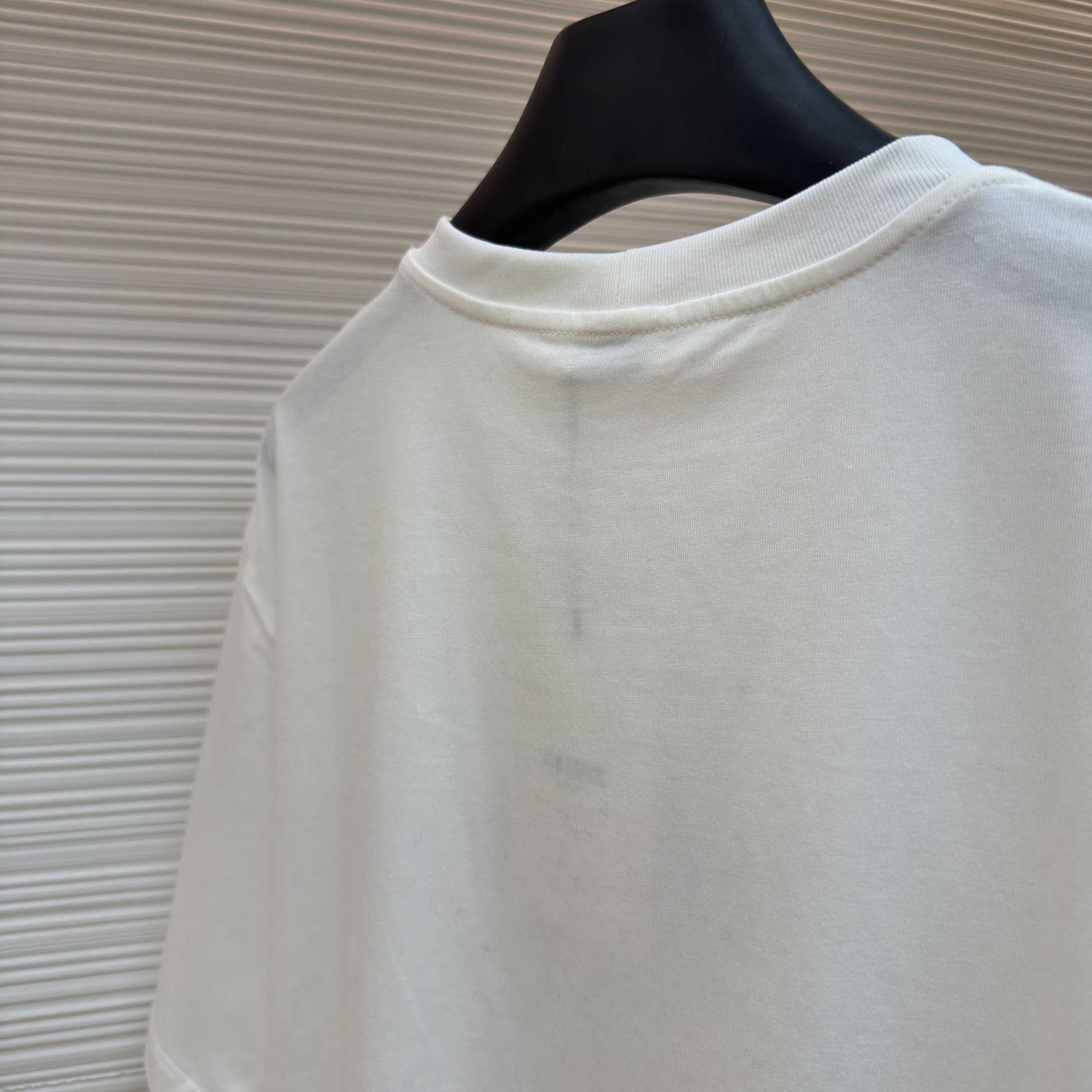 Celine  Loose T-shirt IN Cotton Jersey - FashionPlug