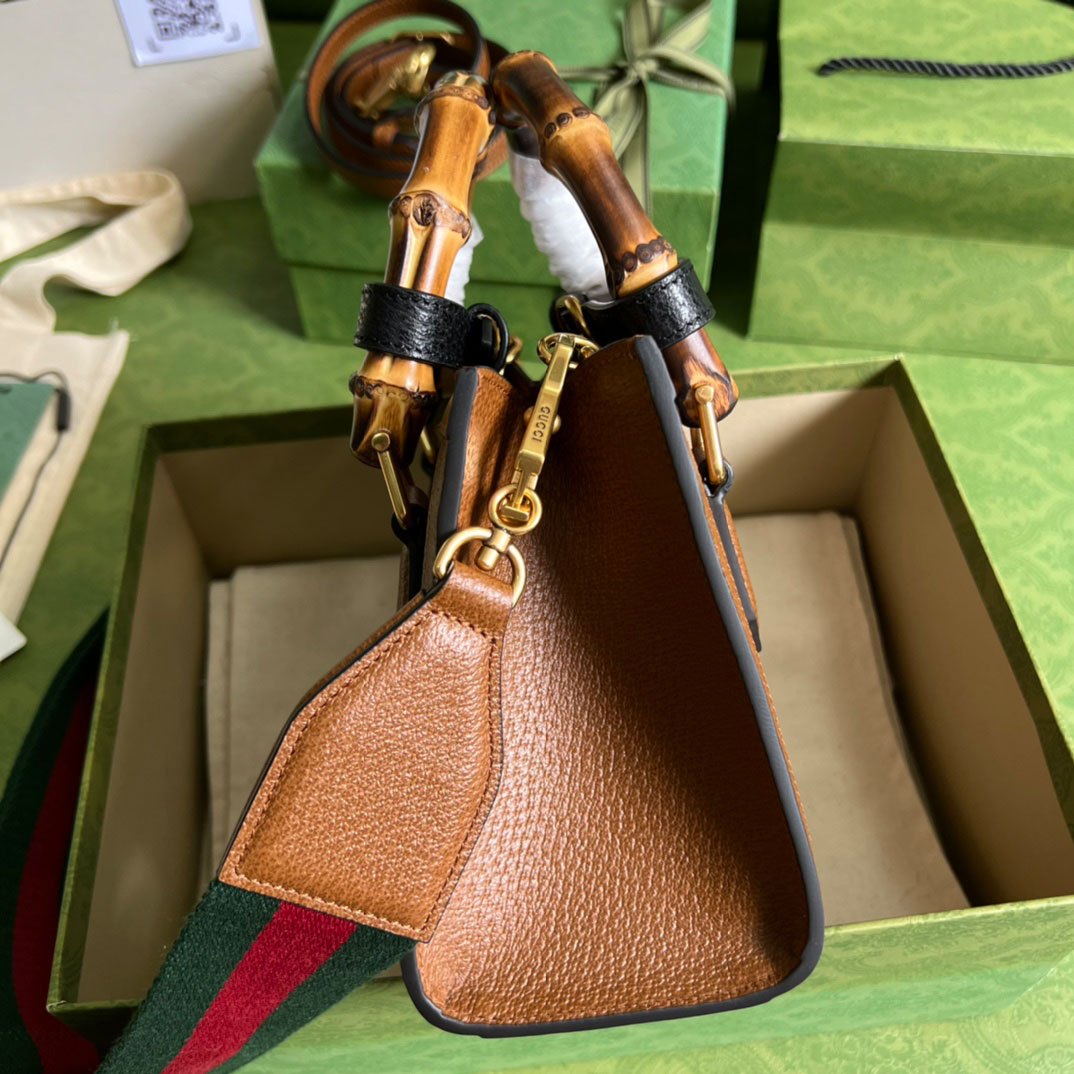 Gucci Gucci Diana Small Tote Bag  702732 - FashionPlug