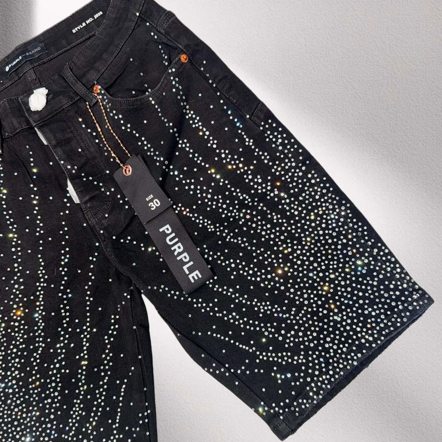 Purple-Brand Shorts    20287 - FashionPlug