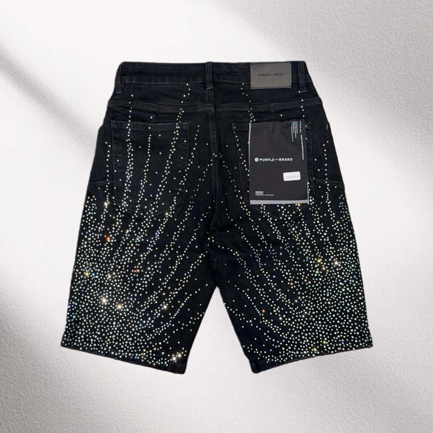 Purple-Brand Shorts    20287 - FashionPlug