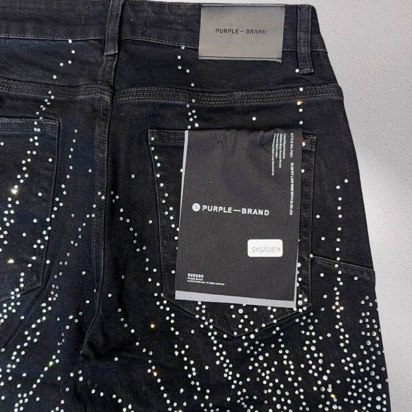 Purple-Brand Shorts    20287 - FashionPlug