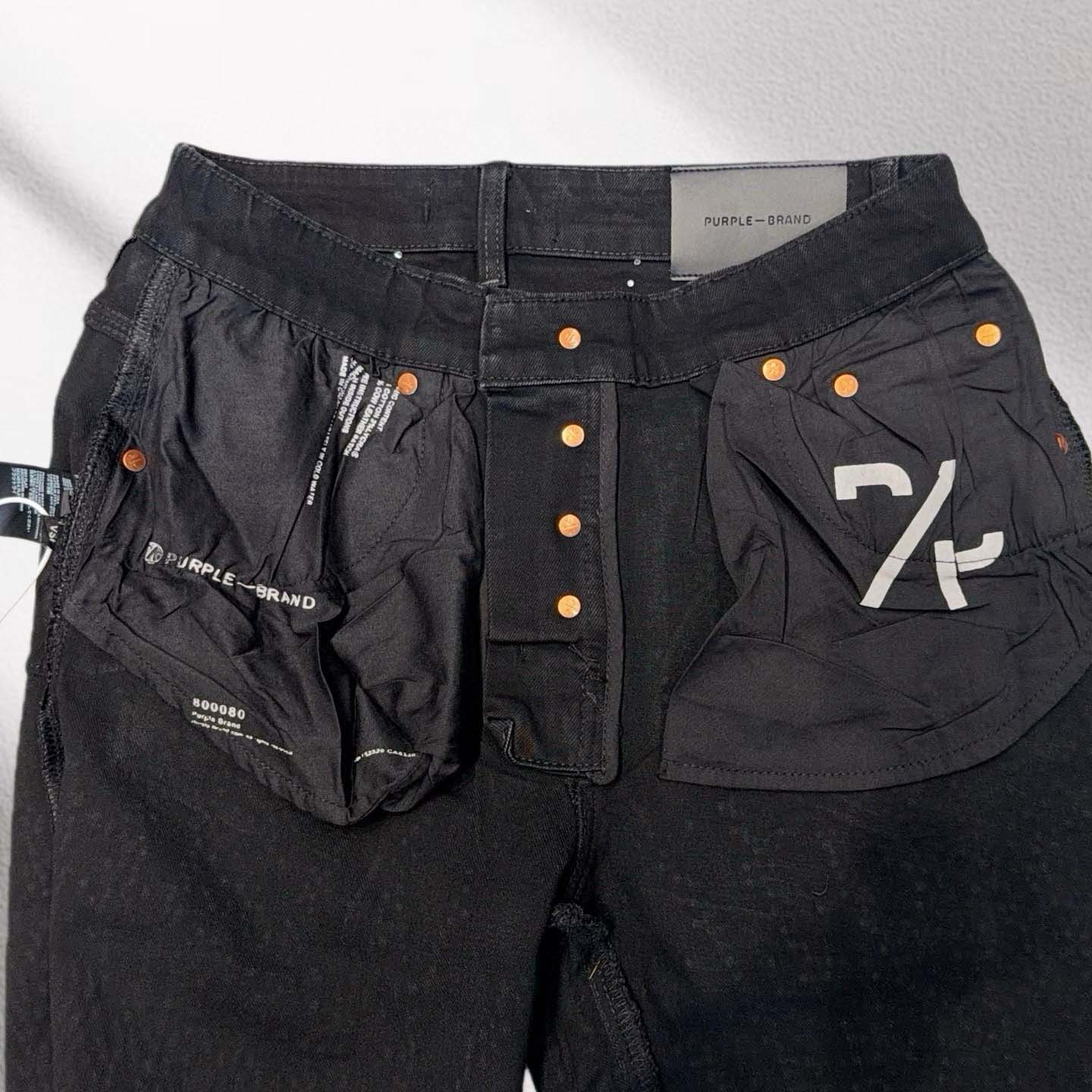 Purple-Brand Shorts    20287 - FashionPlug