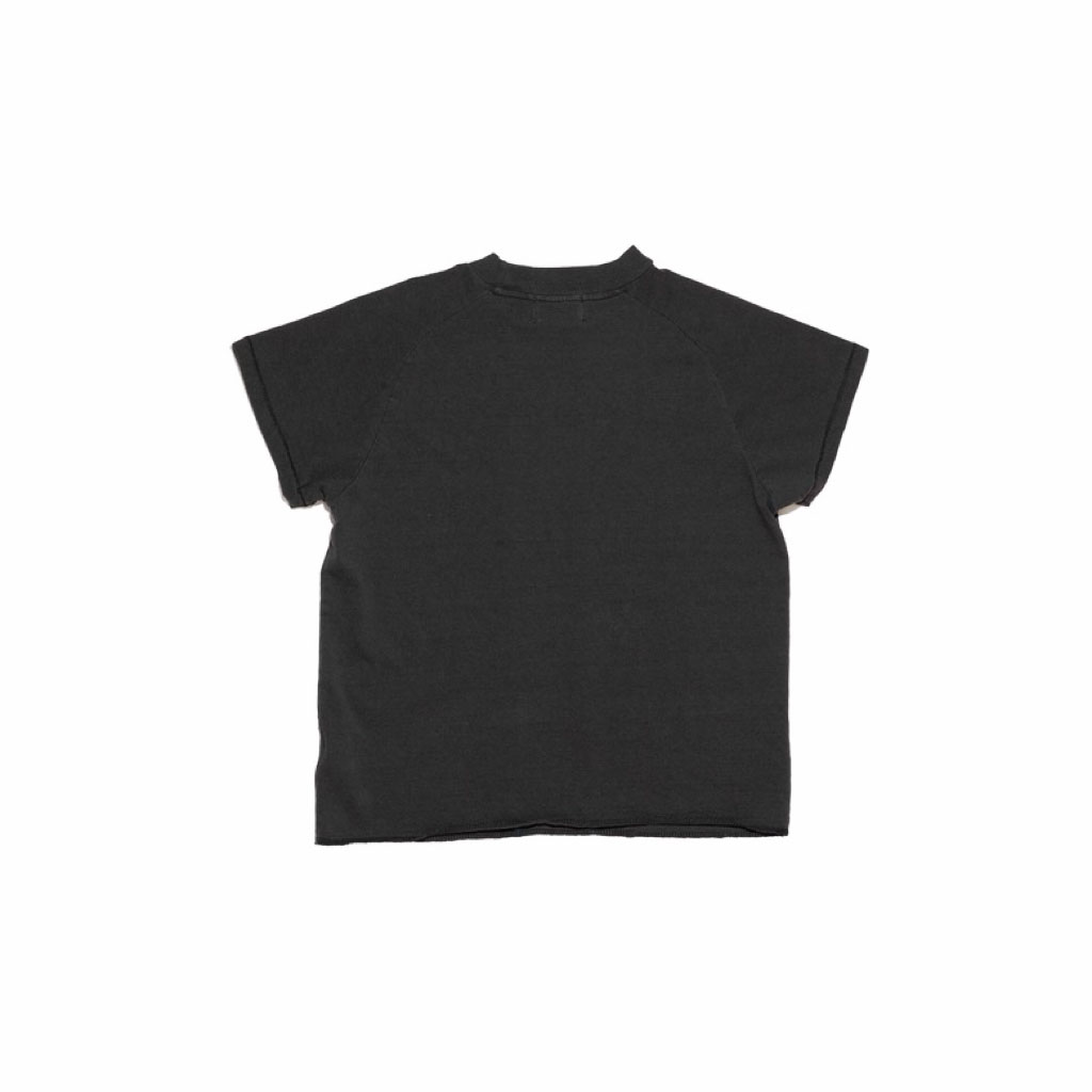 Enfants Riches Déprimés Woman In Sheet Raglan T-Shirt 'Faded Black' - FashionPlug