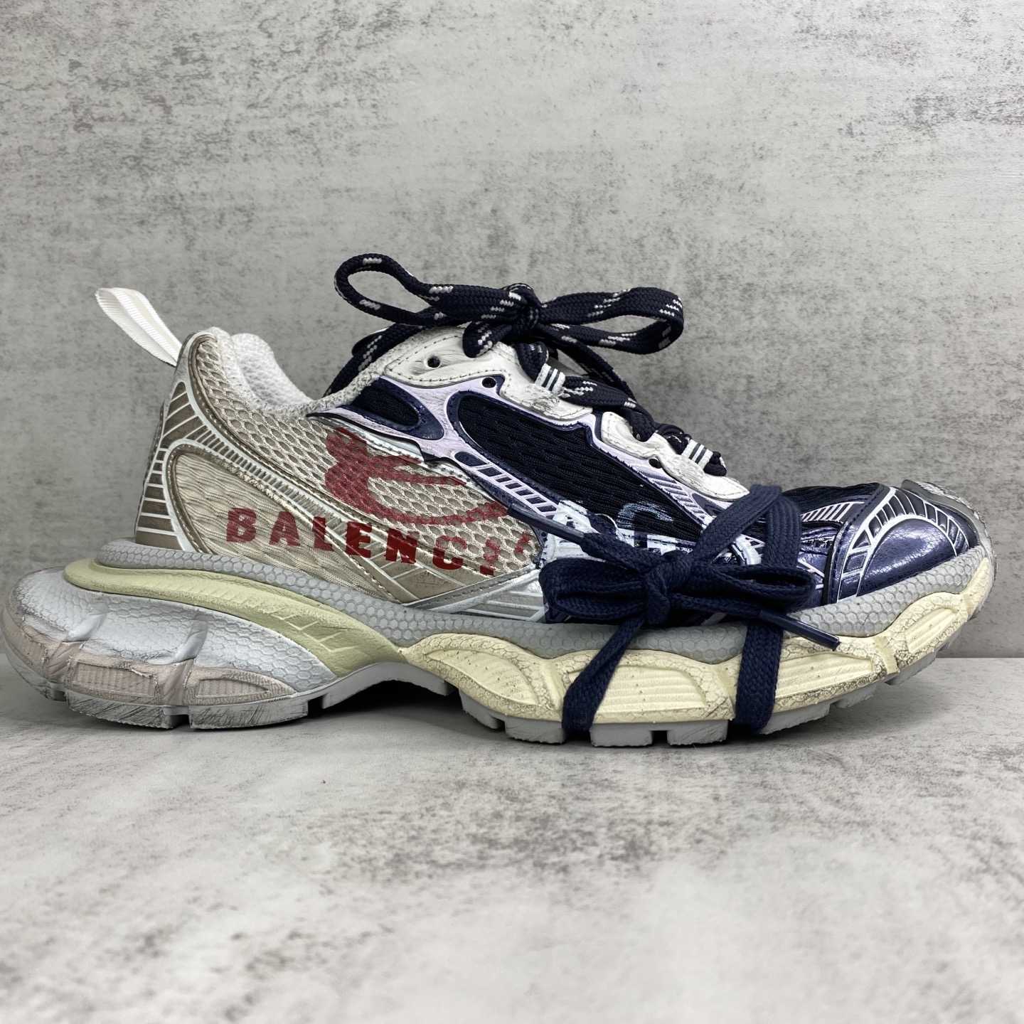 Balenciaga 3XL Split Logo Sneaker - FashionPlug