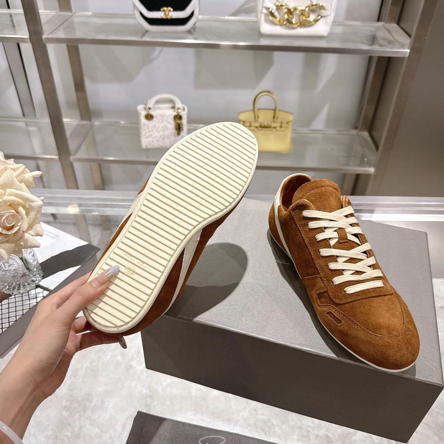 Rick Owens Concordians Minimal Sneaker 'Chestnut' - FashionPlug