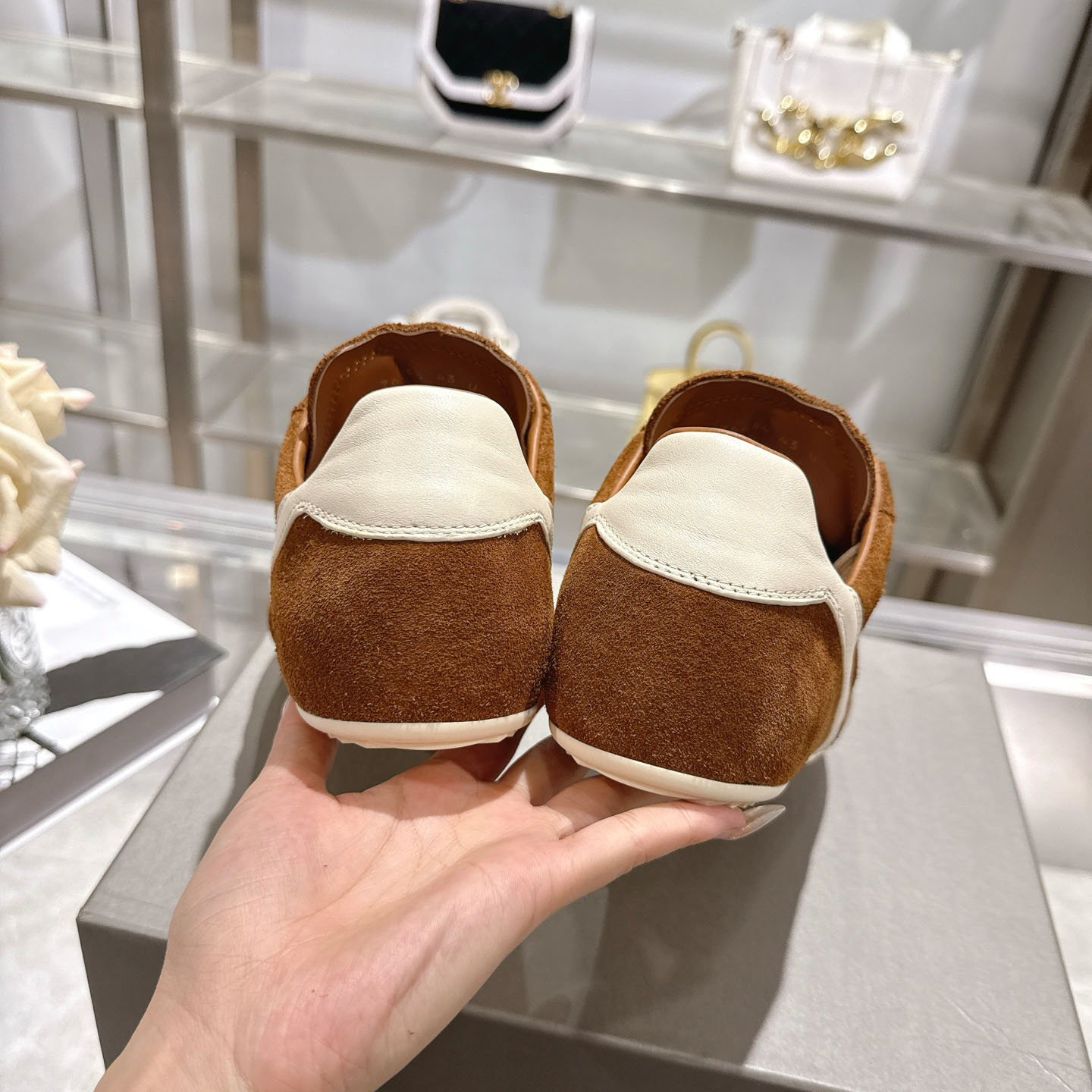 Rick Owens Concordians Minimal Sneaker 'Chestnut' - FashionPlug