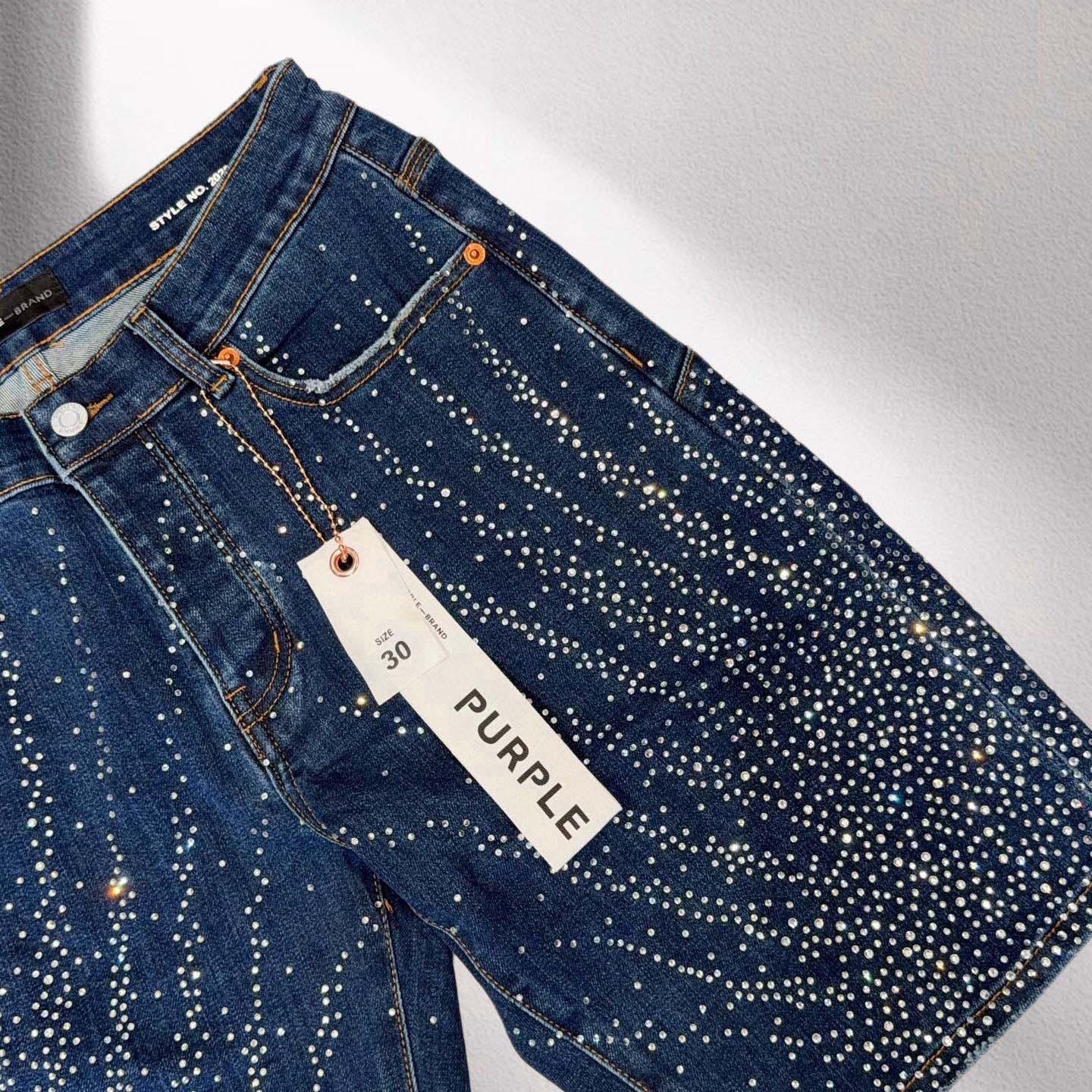 Purple-Brand Shorts    20296 - FashionPlug