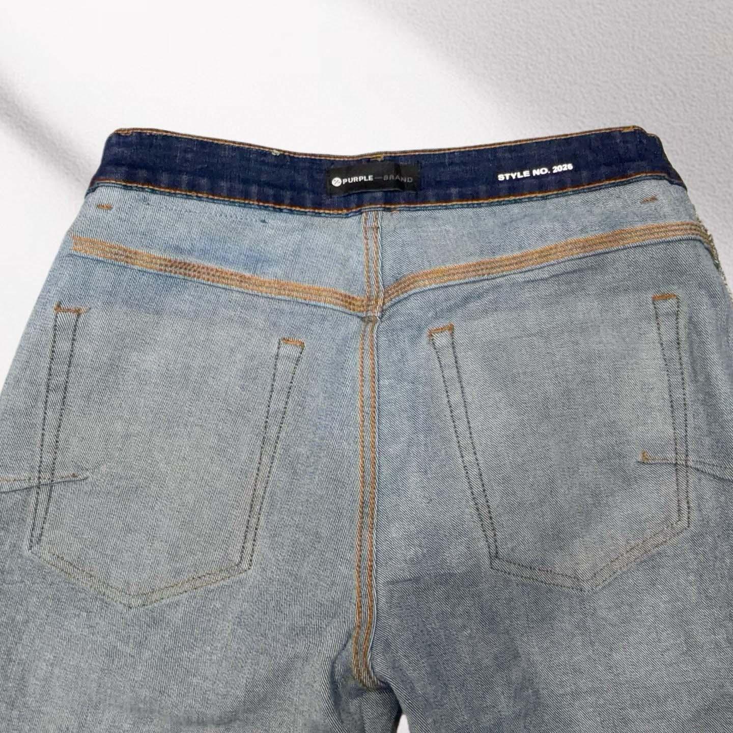 Purple-Brand Shorts    20296 - FashionPlug