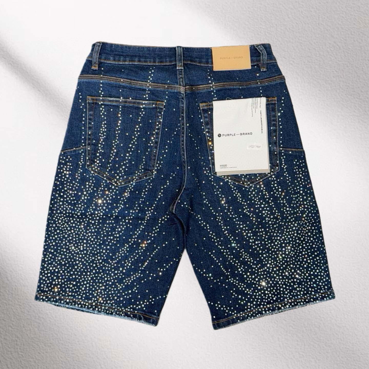 Purple-Brand Shorts    20296 - FashionPlug