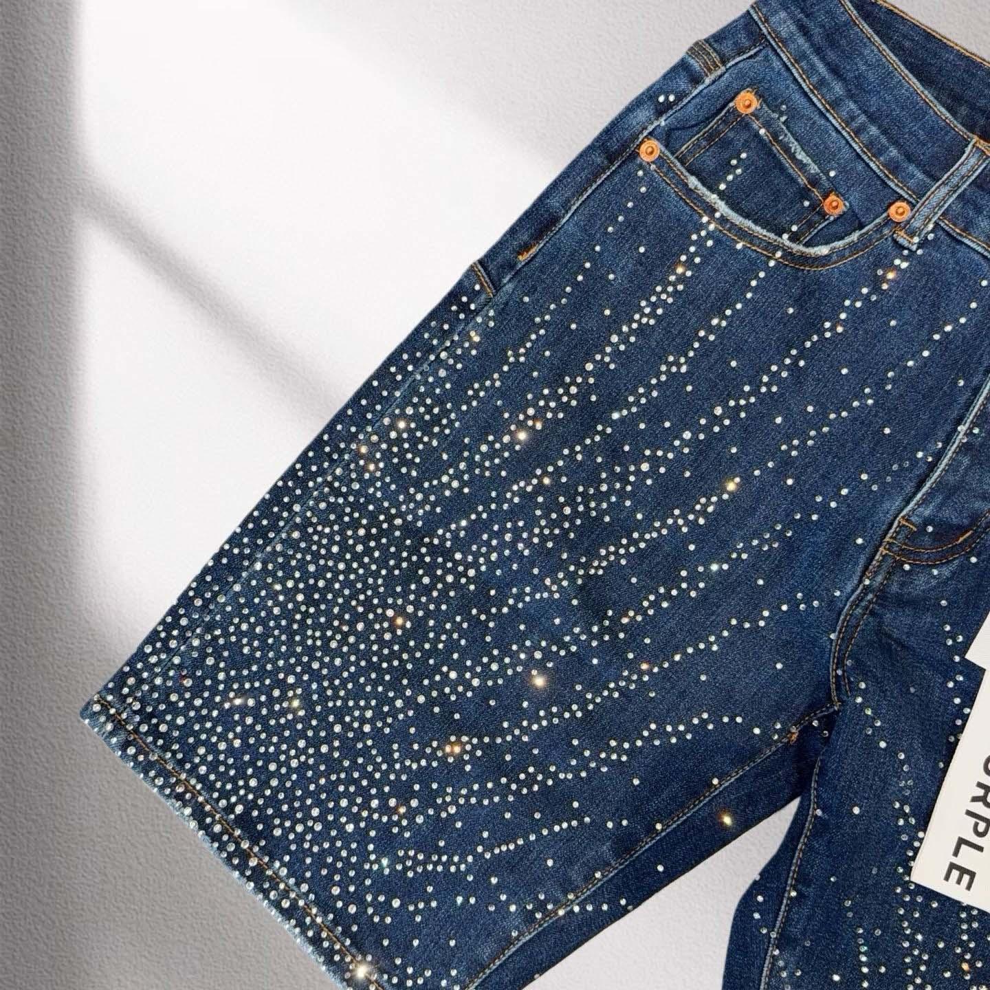 Purple-Brand Shorts    20296 - FashionPlug