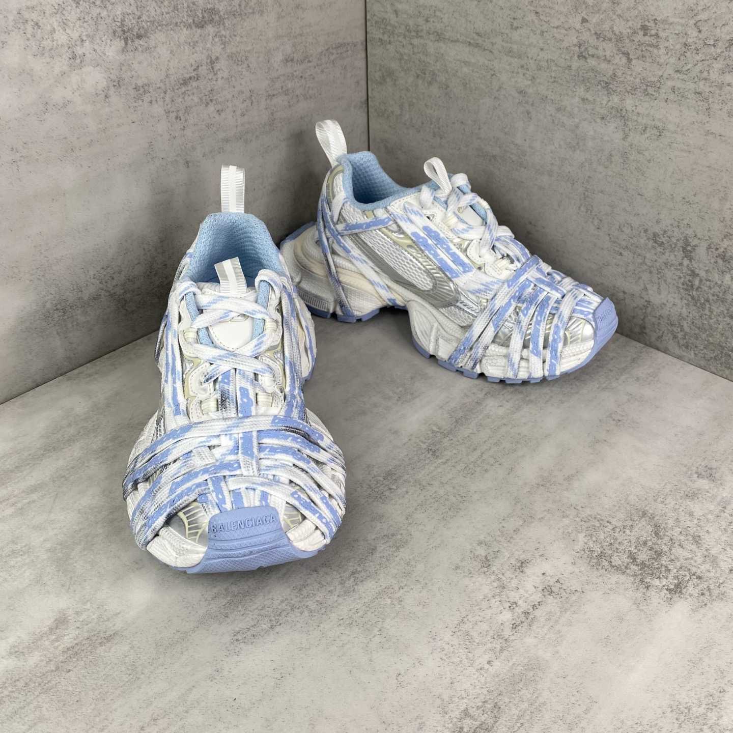 Balenciaga 3XL Extreme Laces Logo Sneaker  - FashionPlug