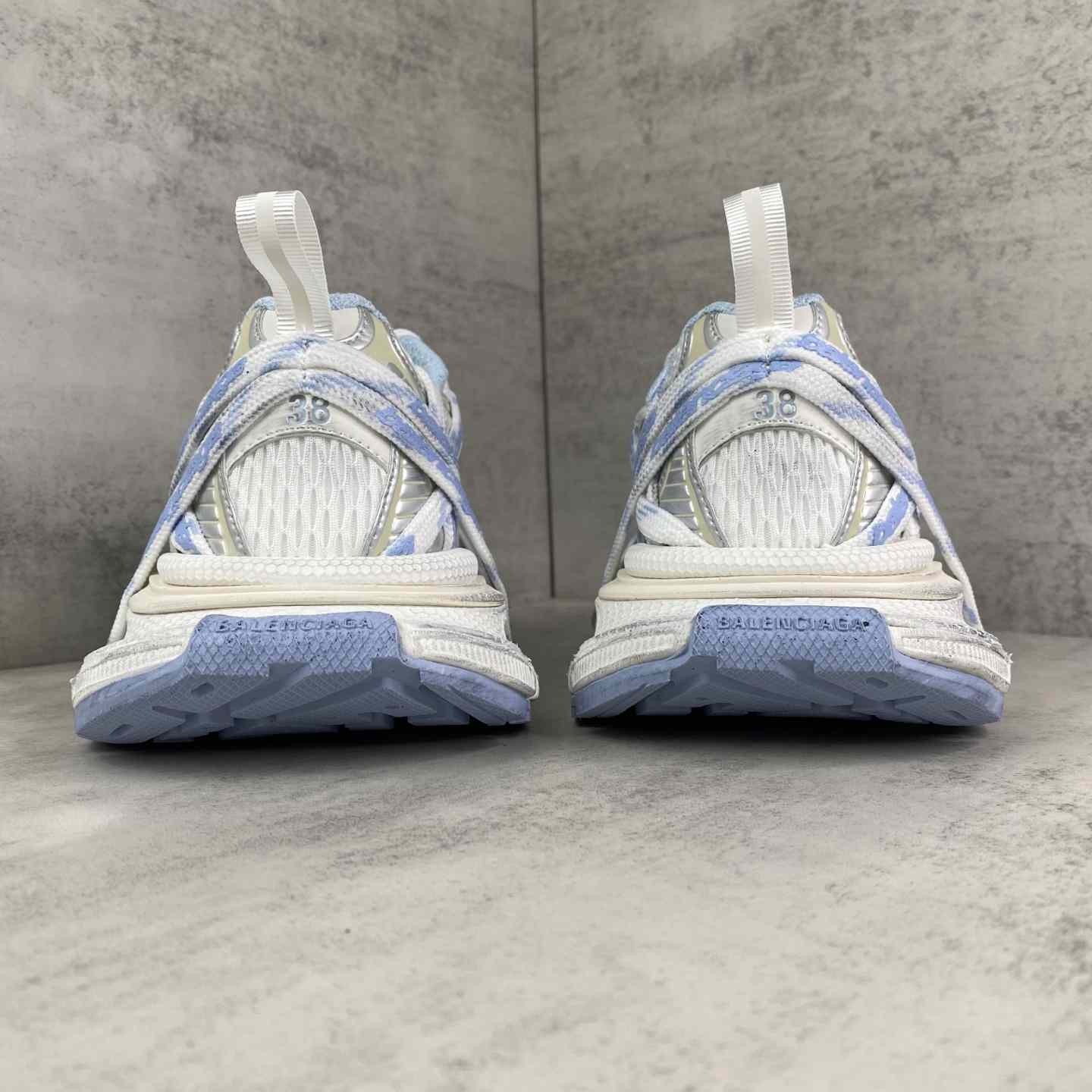 Balenciaga 3XL Extreme Laces Logo Sneaker  - FashionPlug