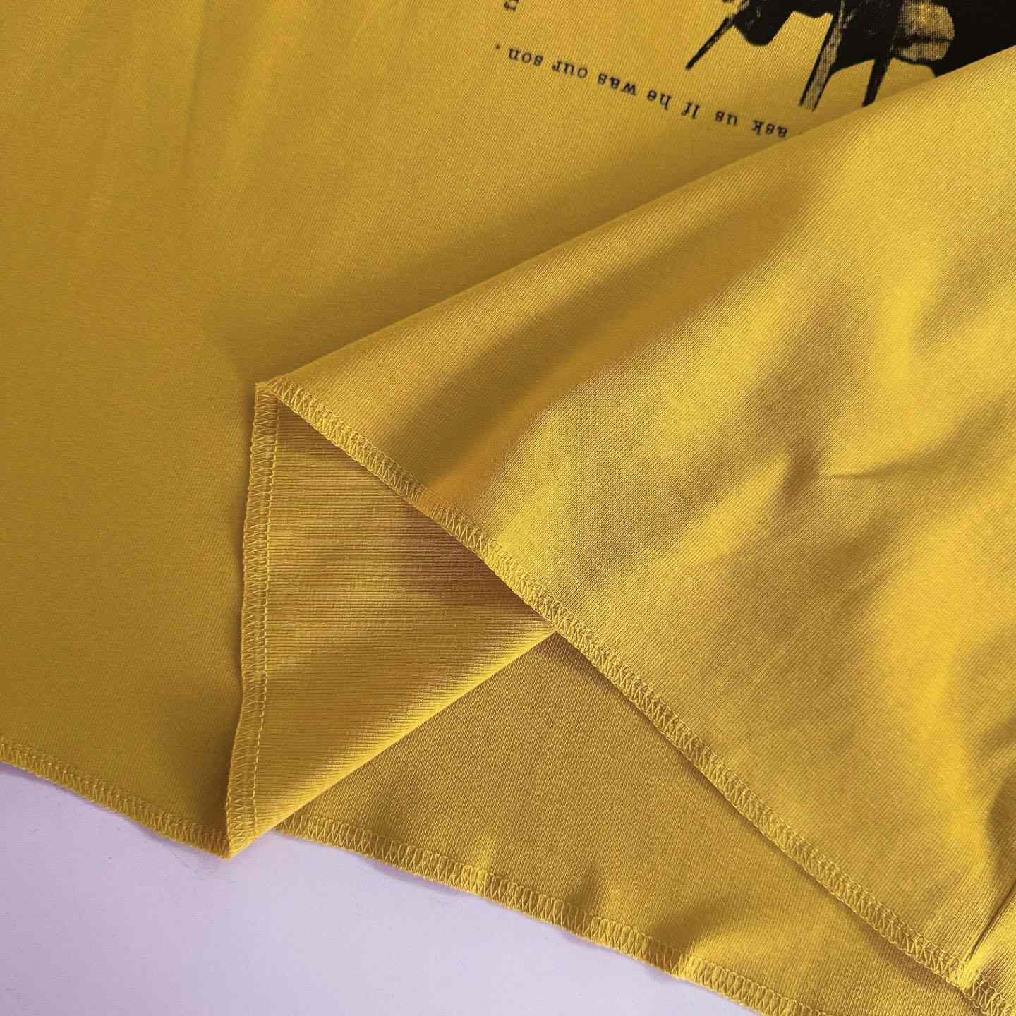 Enfants Riches Déprimés Love Isn’t Enough Mock Neck T-Shirt 'Chai Tea' - FashionPlug