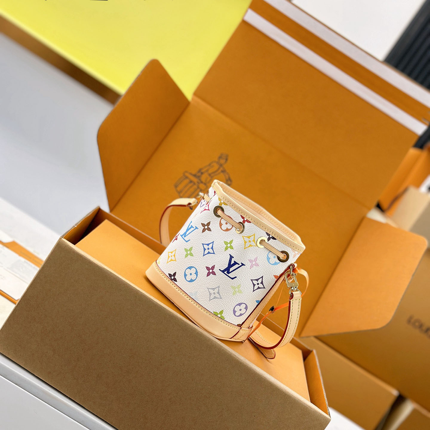 Louis Vuitton LV x TM Nano Noé M27493 - FashionPlug