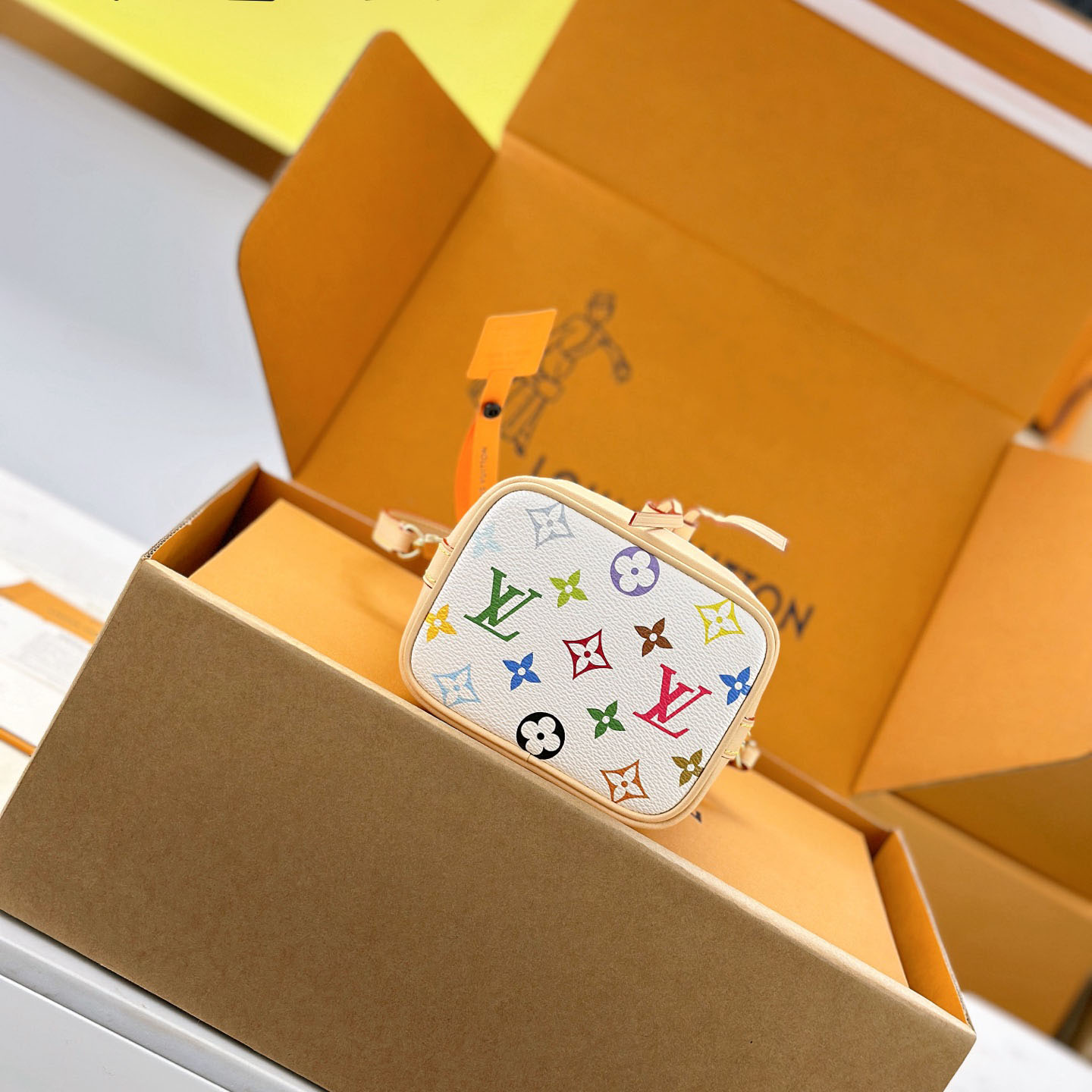 Louis Vuitton LV x TM Nano Noé M27493 - FashionPlug