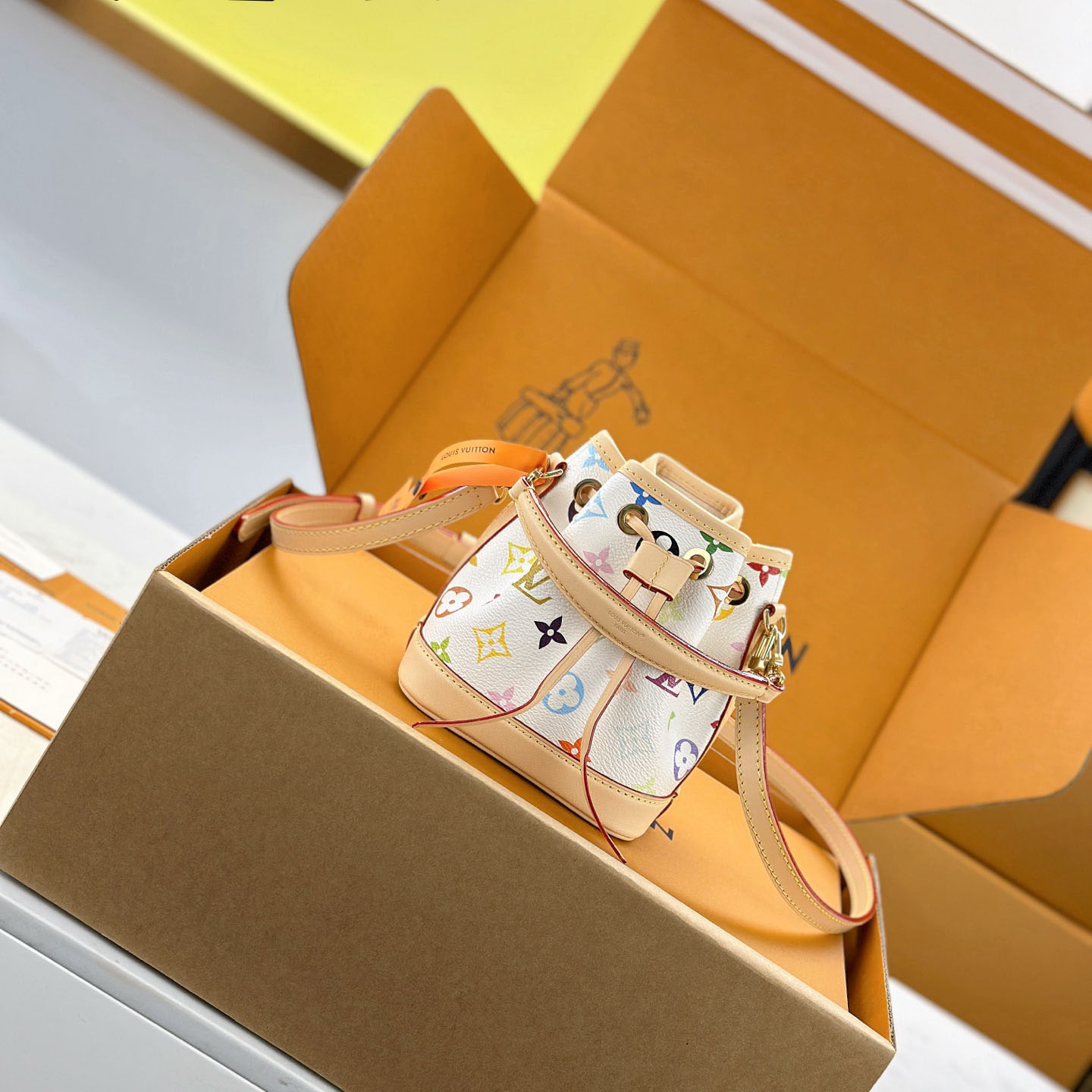 Louis Vuitton LV x TM Nano Noé M27493 - FashionPlug