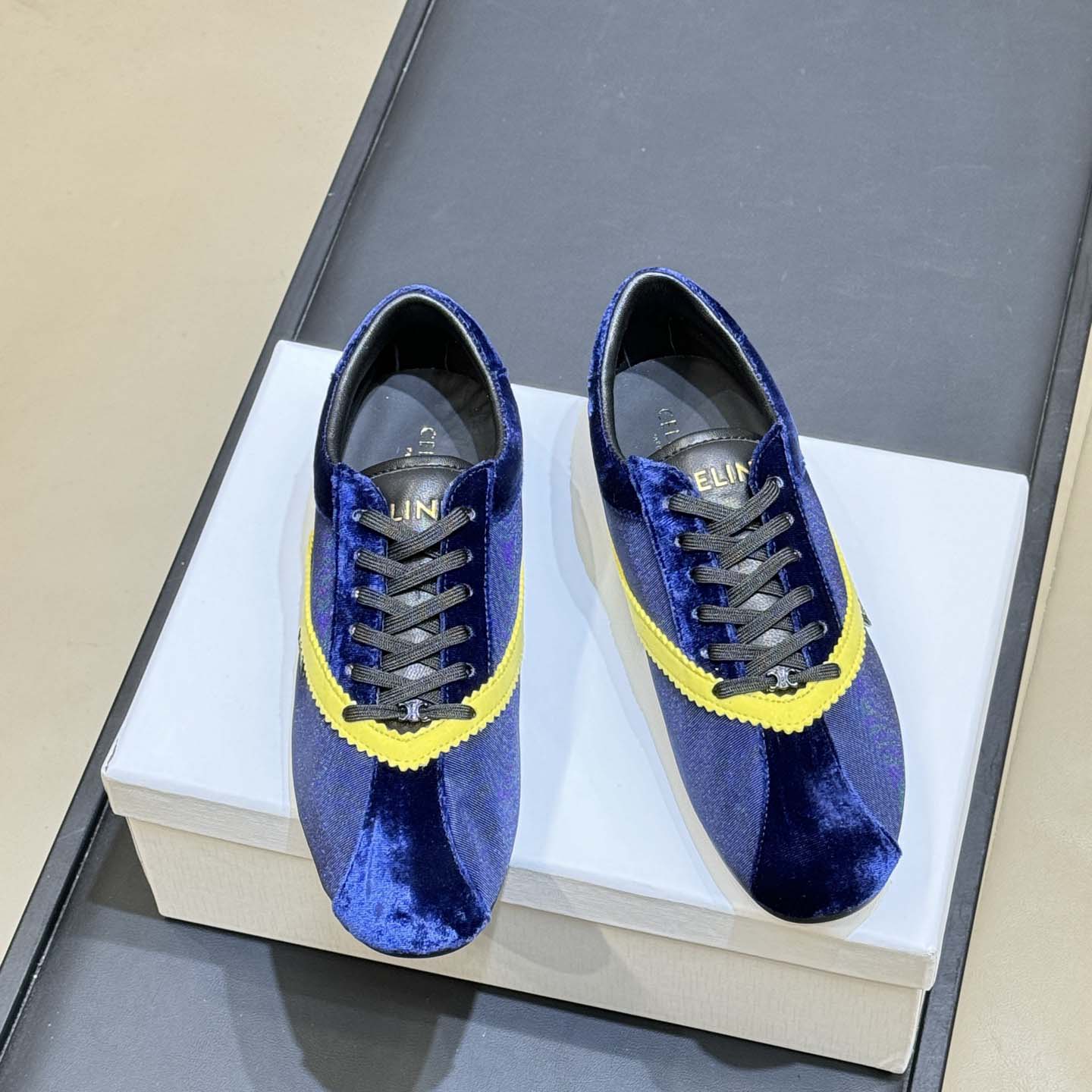 Celine The Flat Sneaker  - FashionPlug