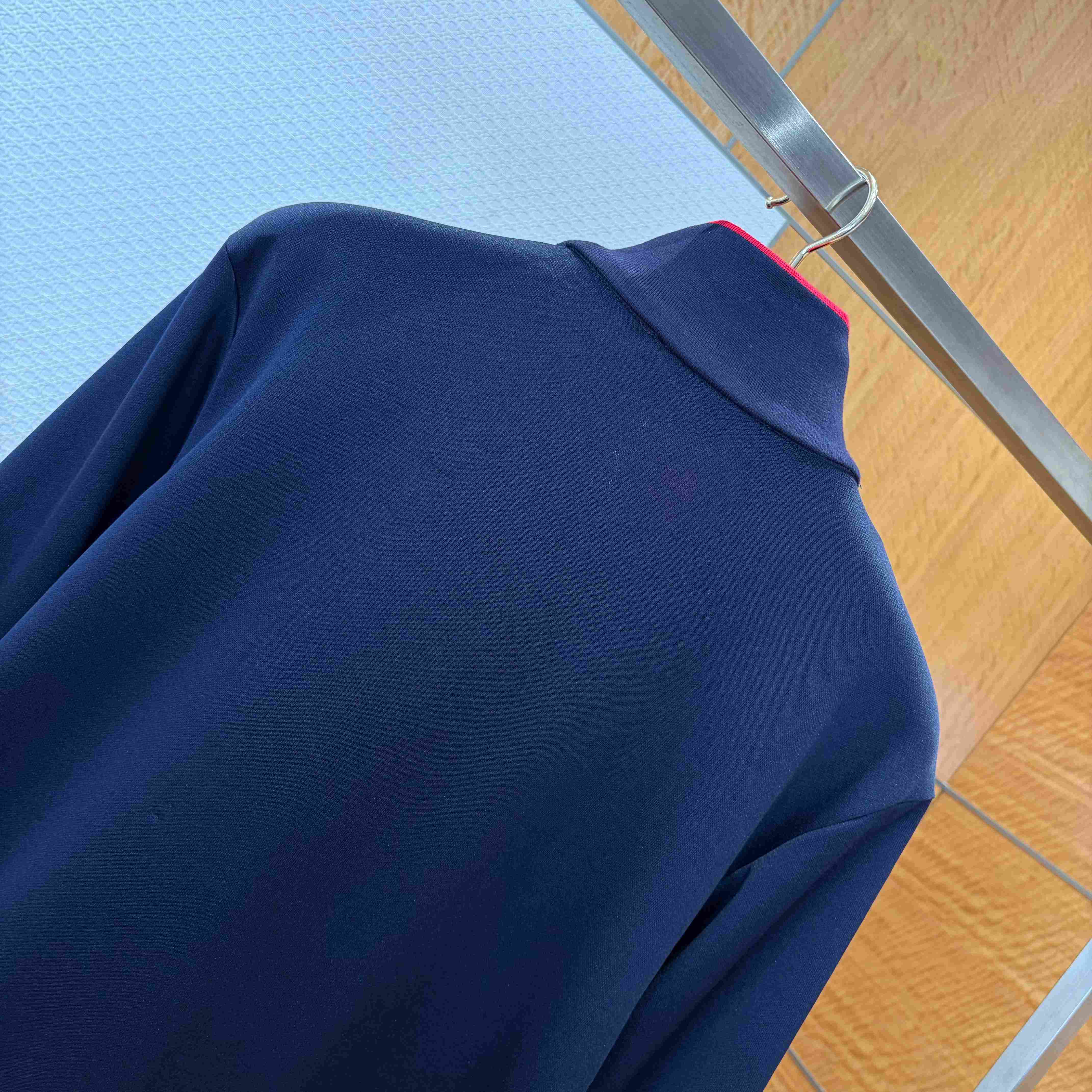 Gucci Technical Jersey Zip Jacket With Embroidery - FashionPlug