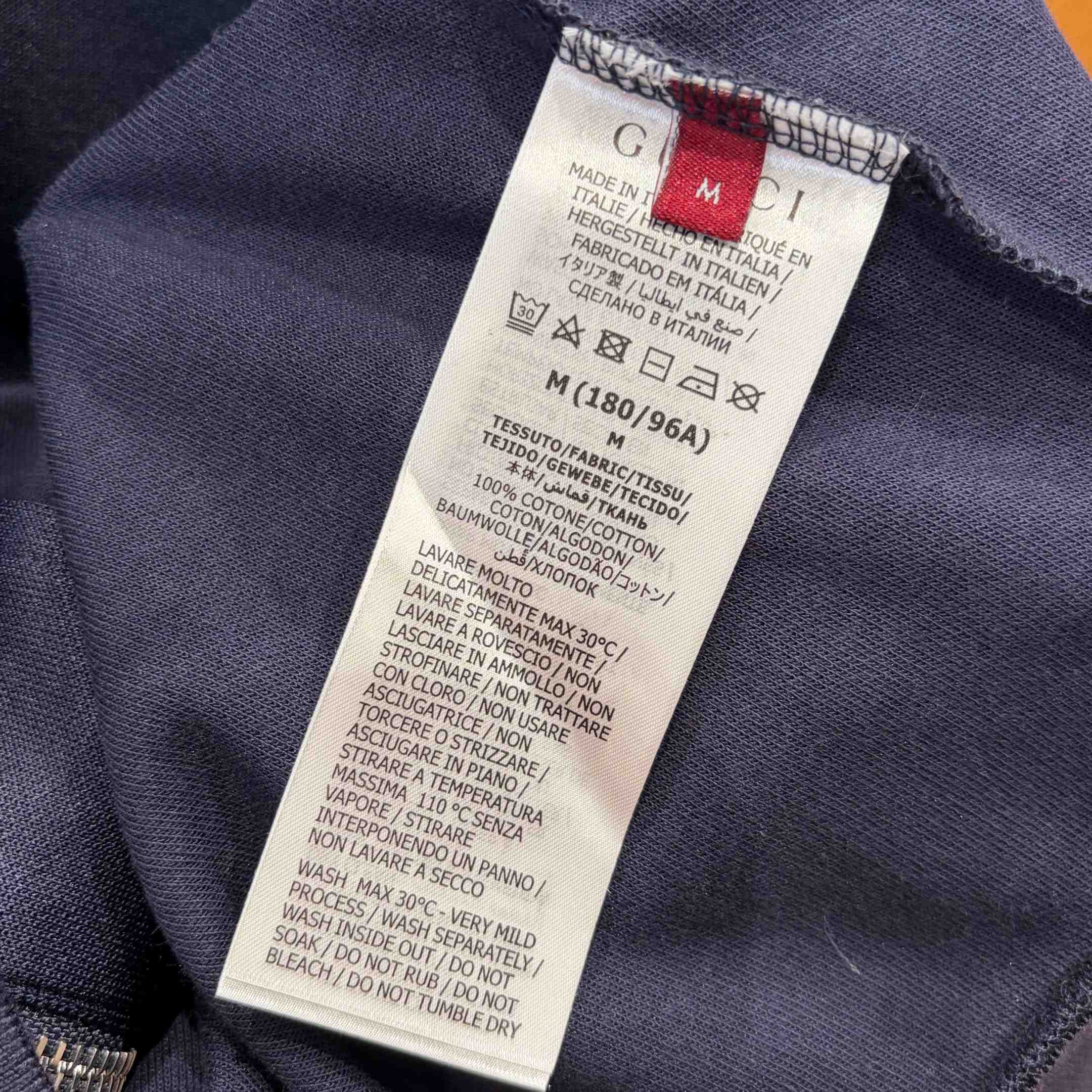 Gucci Technical Jersey Zip Jacket With Embroidery - FashionPlug