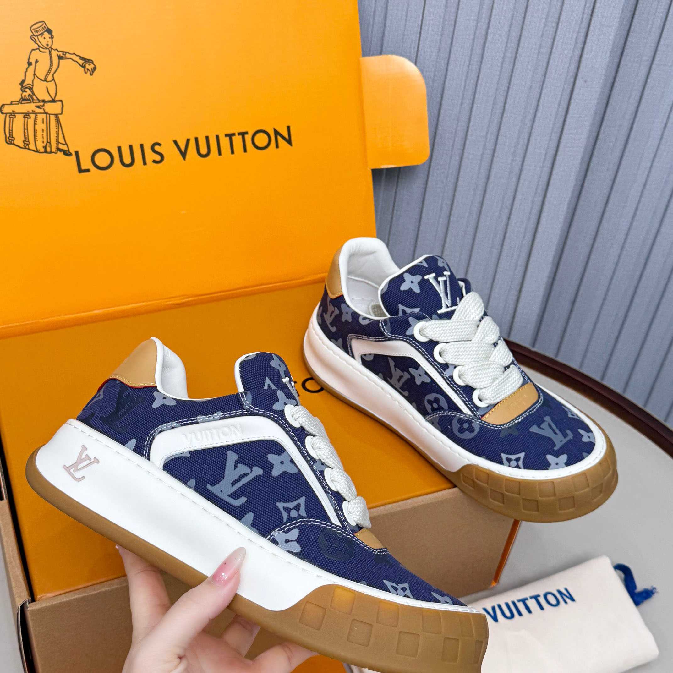 Louis Vuitton LV Tilted Sneaker 1AJCWL - FashionPlug