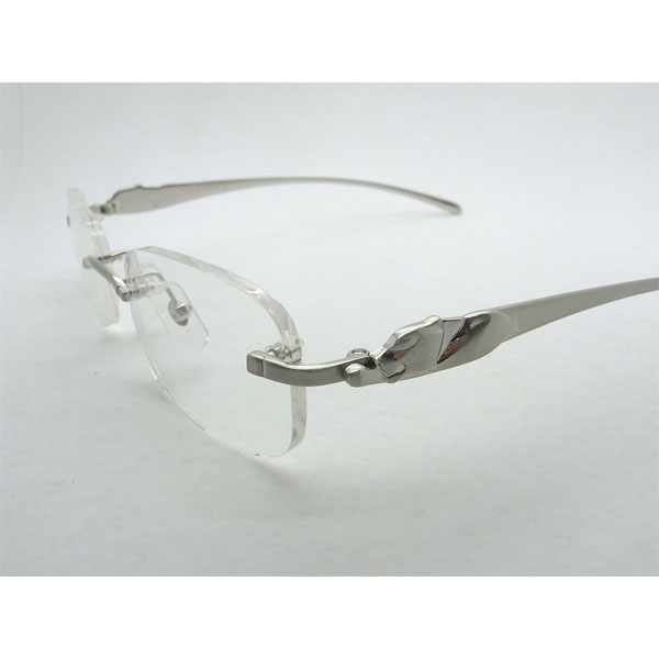 Cartier CT 5102336 Eyeglasses In Silver - FashionPlug