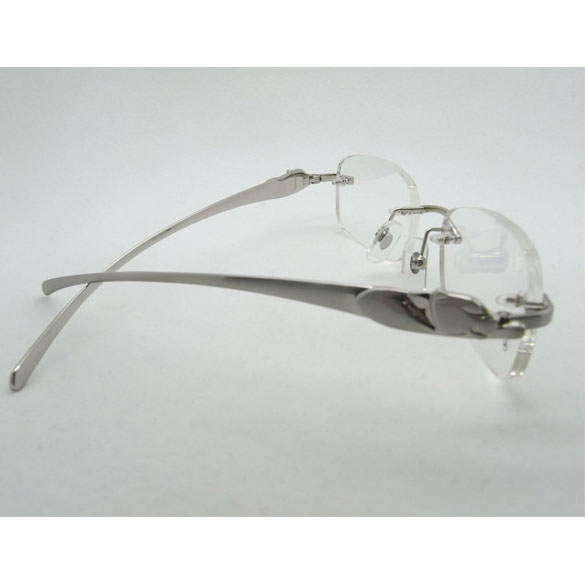 Cartier CT 5102336 Eyeglasses In Silver - FashionPlug