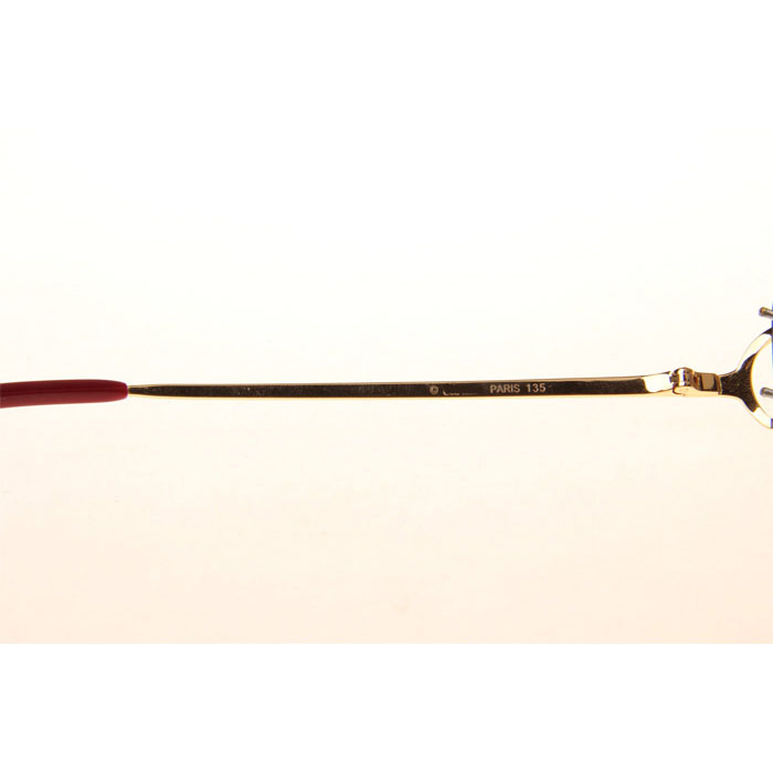 Cartier CT 4193830 Sunglasses In Gold Gradient Green - FashionPlug