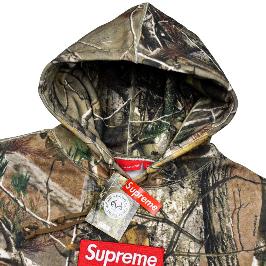 Supreme Box Logo Hooded Sweatshirt 'Realtree AP Camo' - FashionPlug