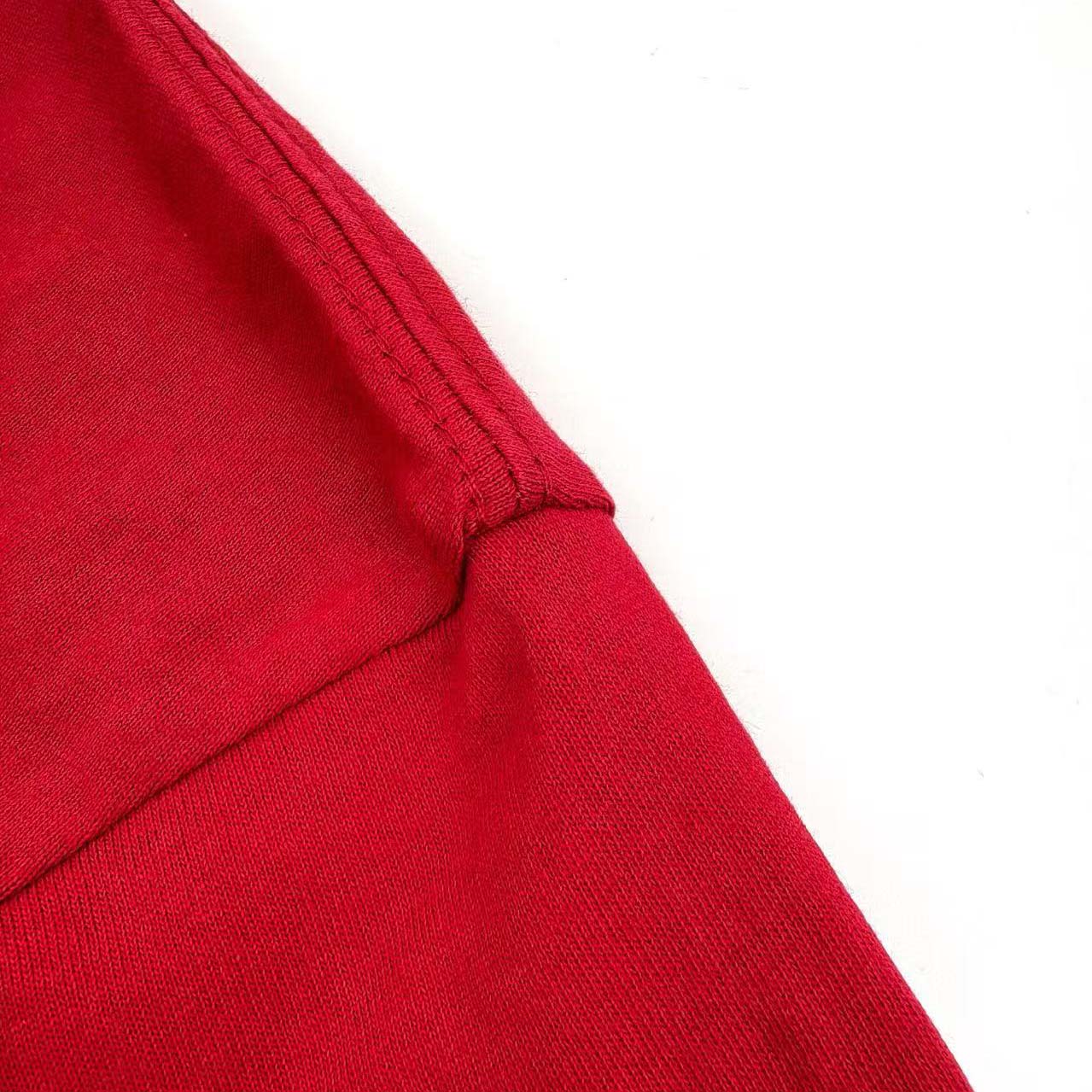 Balenciaga Cursive T-shirt Medium Fit in Red/black - FashionPlug