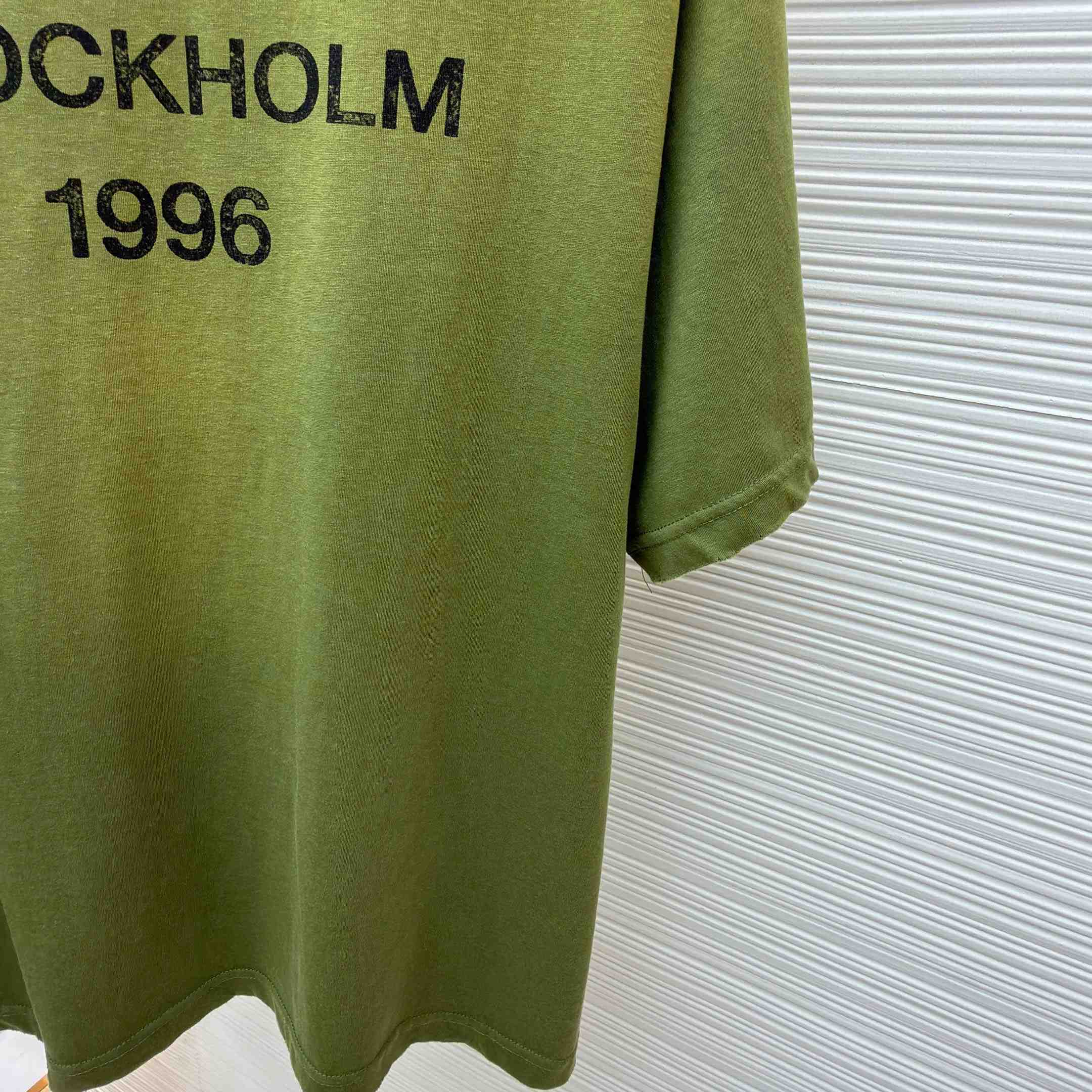 Acne Studios  Logo Tshirt - Relaxed Fit - FashionPlug