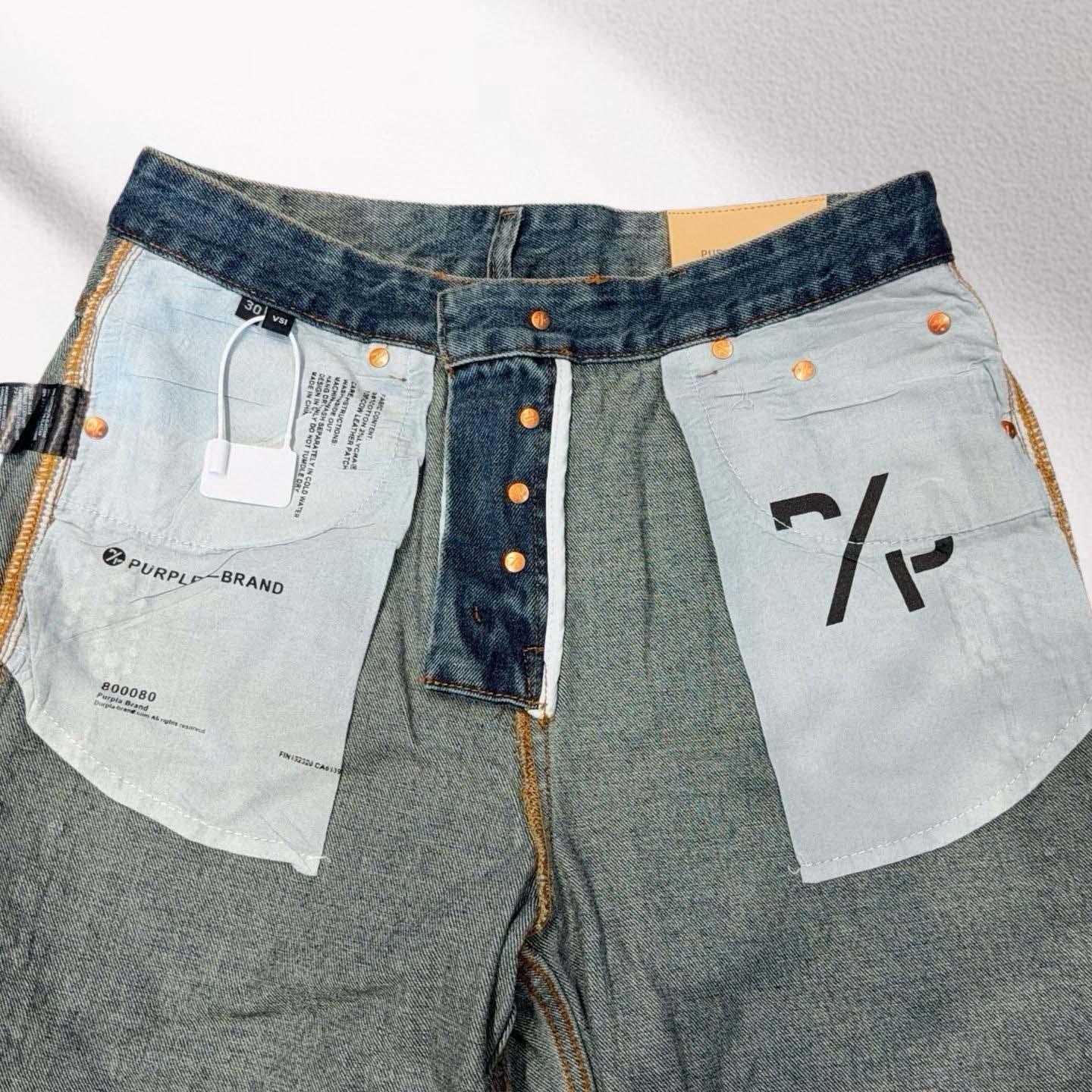 Purple-Brand Shorts    20297 - FashionPlug