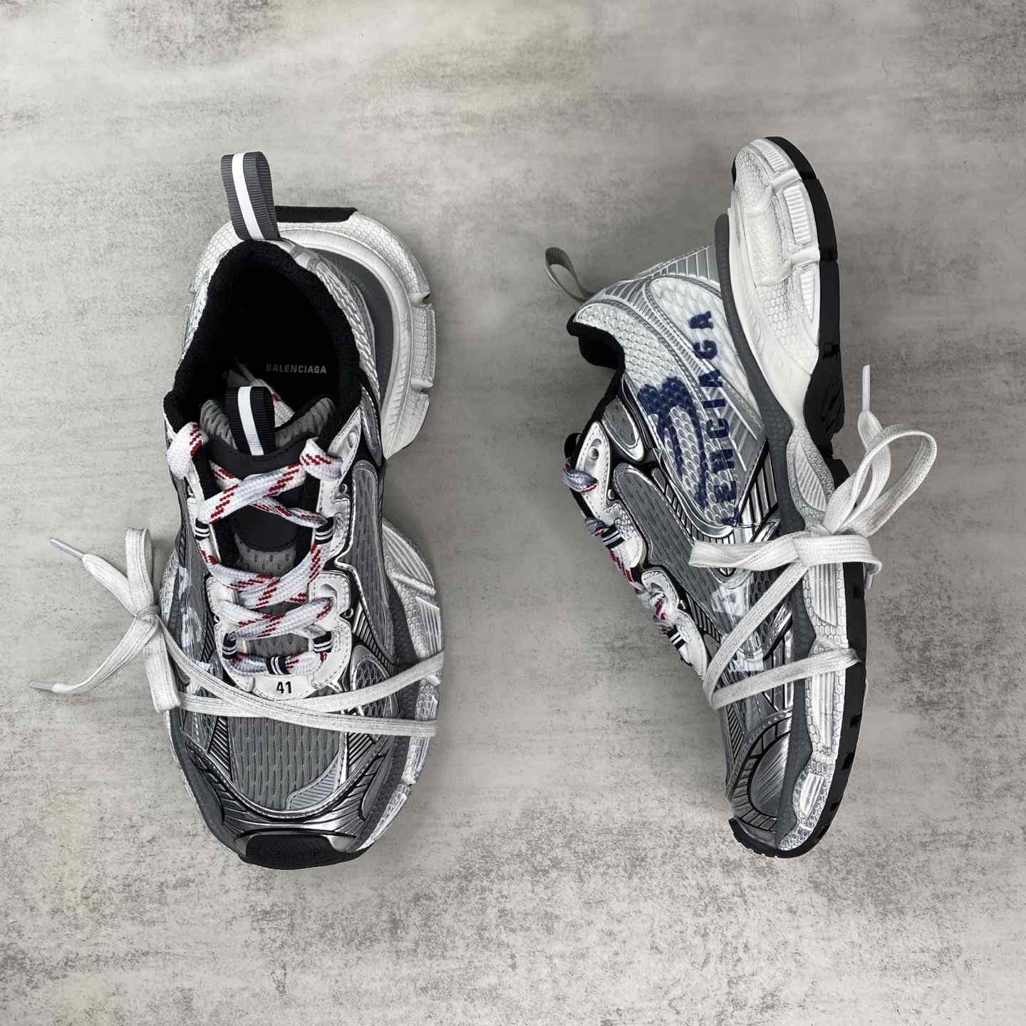 Balenciaga 3XL Split Logo Sneaker  - FashionPlug