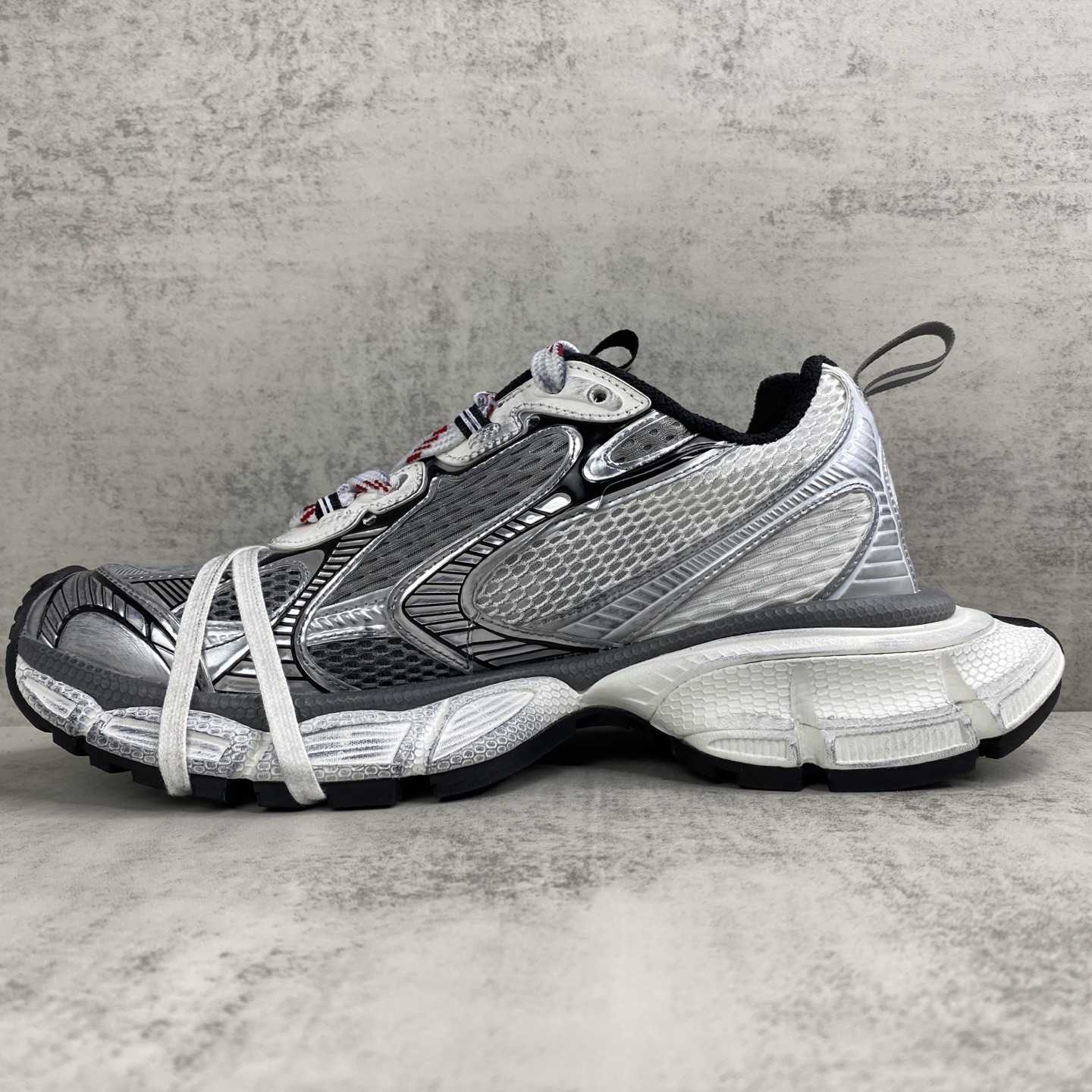 Balenciaga 3XL Split Logo Sneaker  - FashionPlug