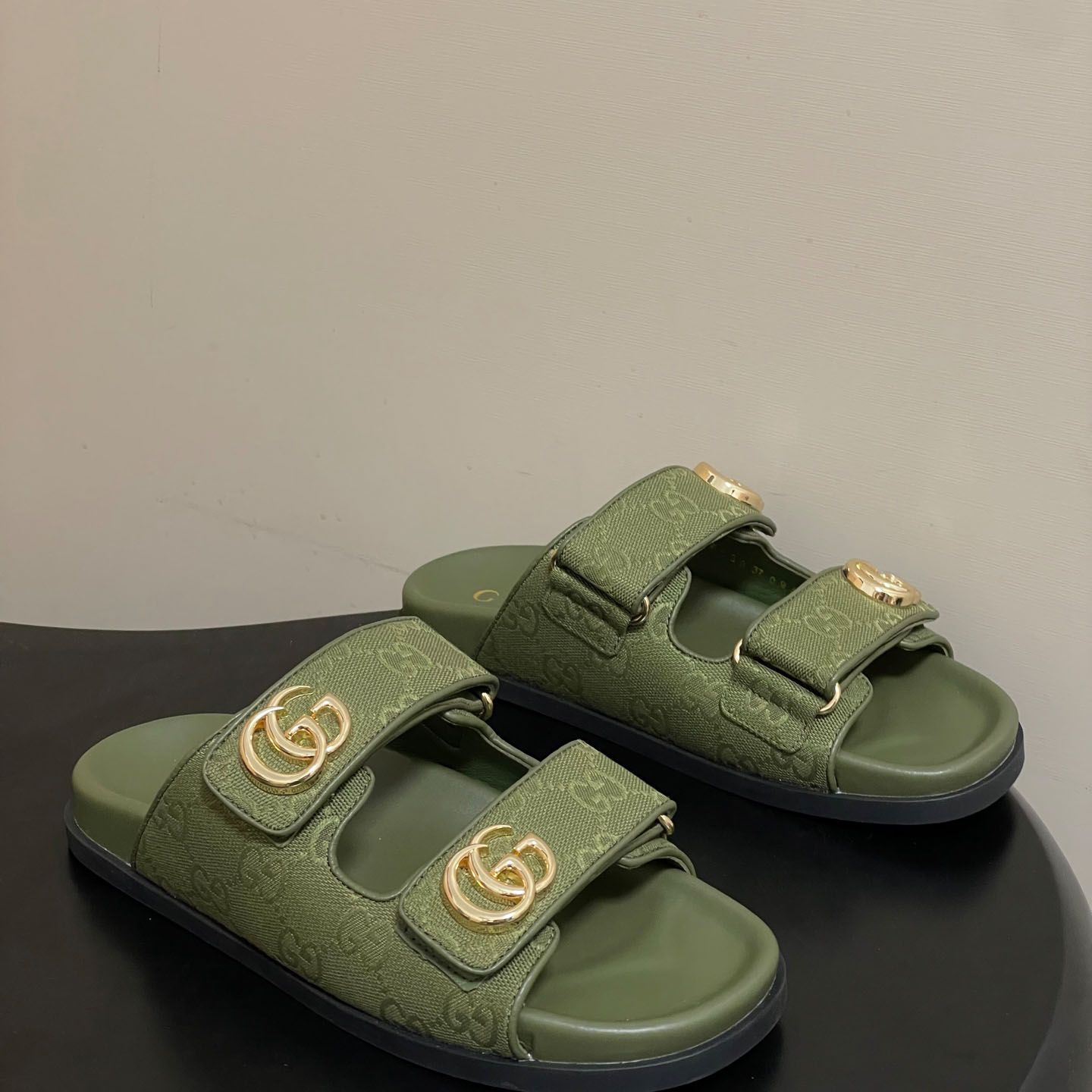 Gucci Sandal With Double G - FashionPlug