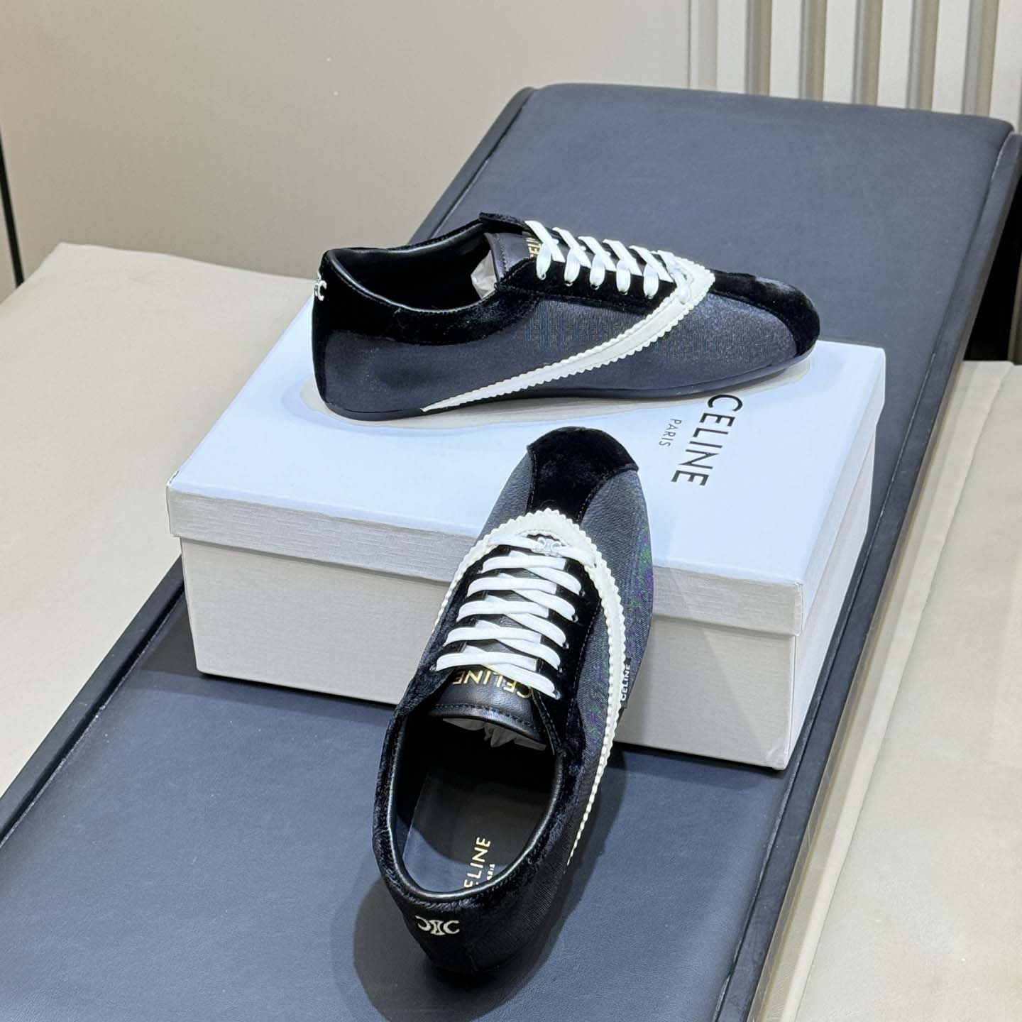 Celine The Flat Sneaker  - FashionPlug