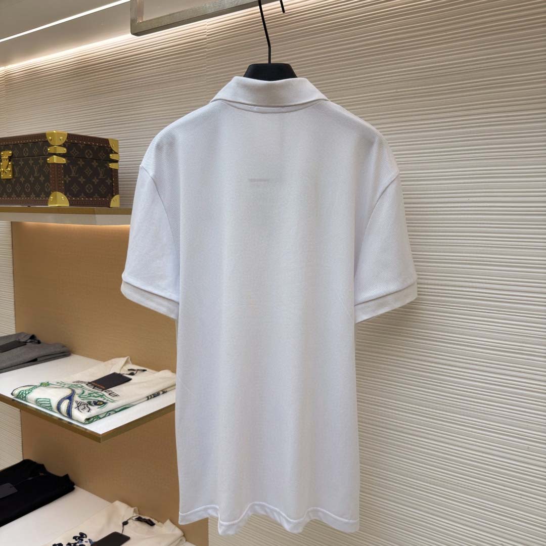 Prada Piqué Polo Shirt - FashionPlug