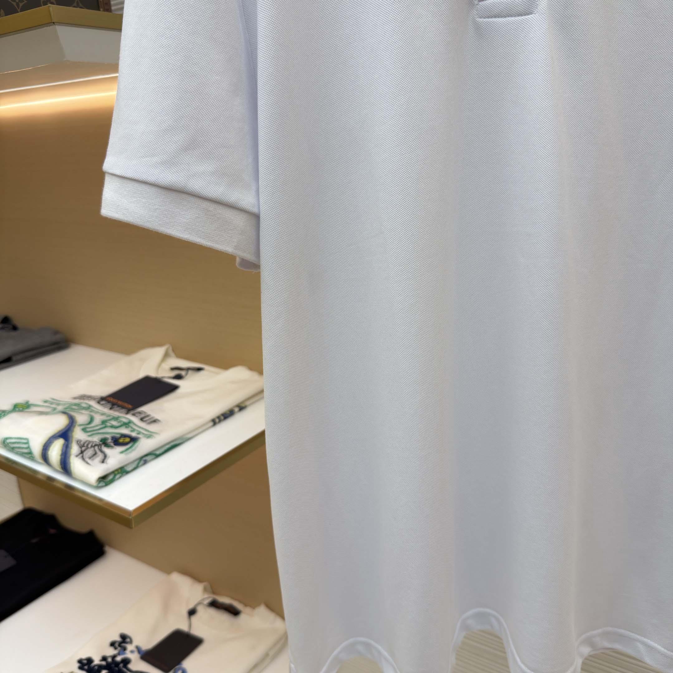 Prada Piqué Polo Shirt - FashionPlug