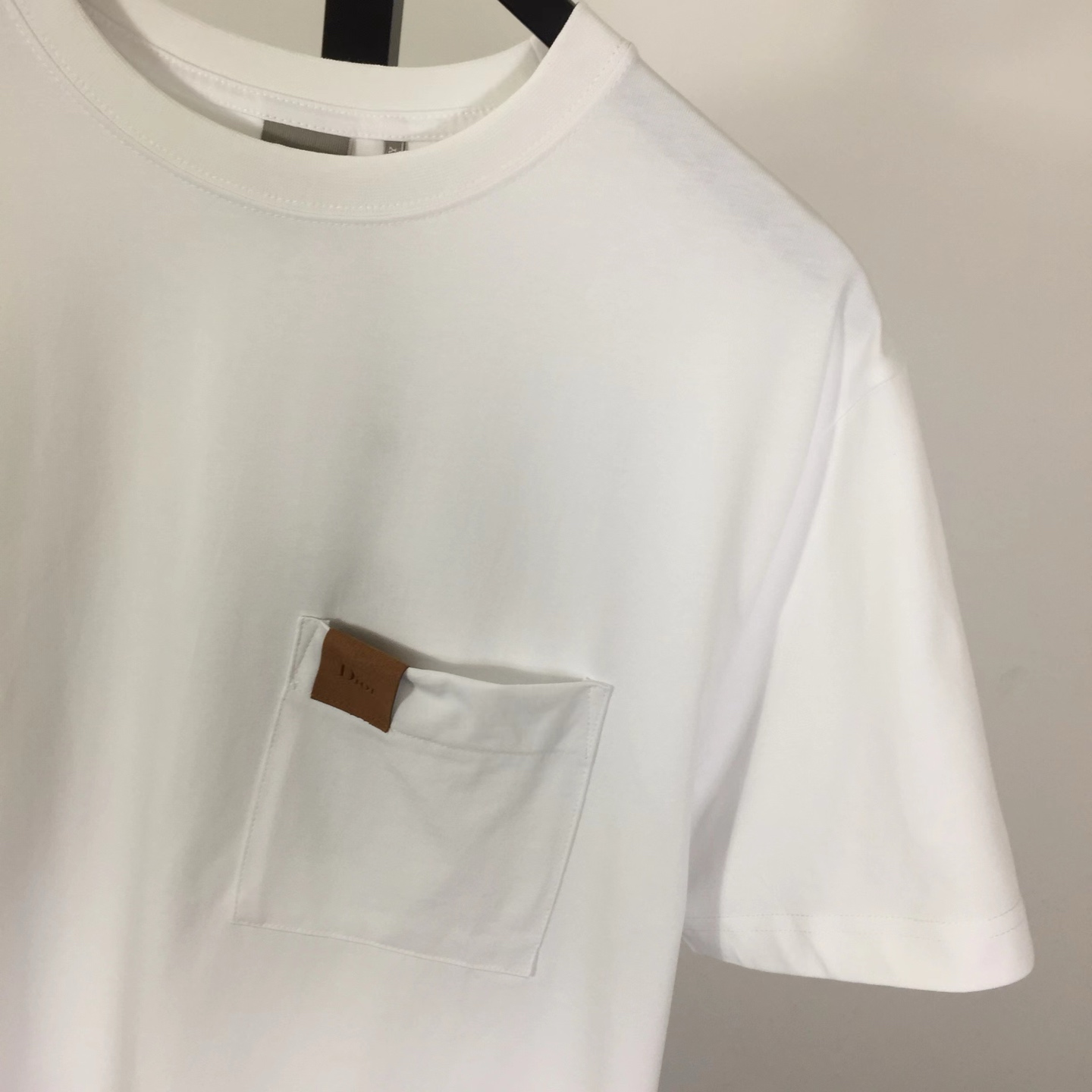 Dior T-Shirt With Pocket, Relaxed Fit   - FashionPlug