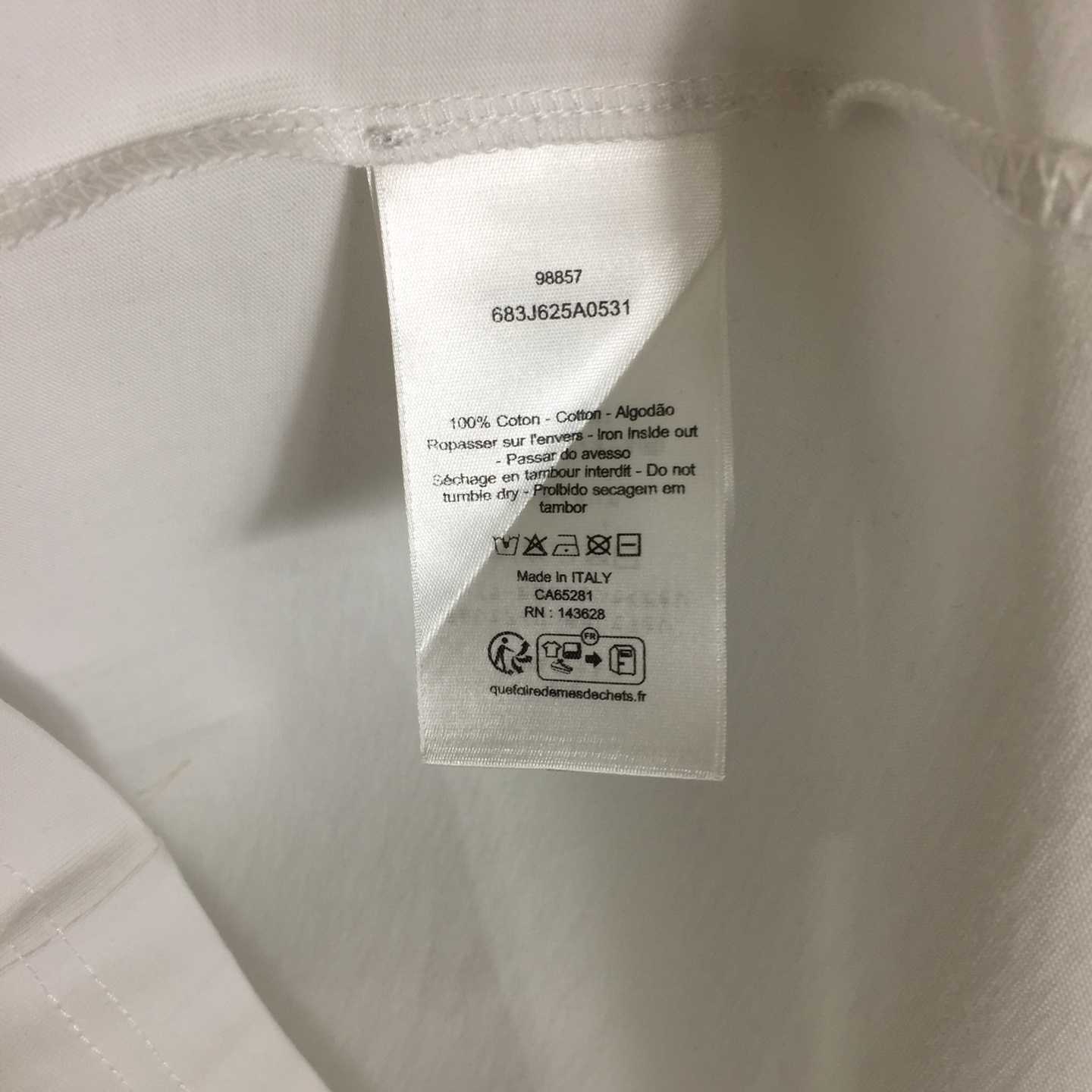 Dior T-Shirt With Pocket, Relaxed Fit   - FashionPlug