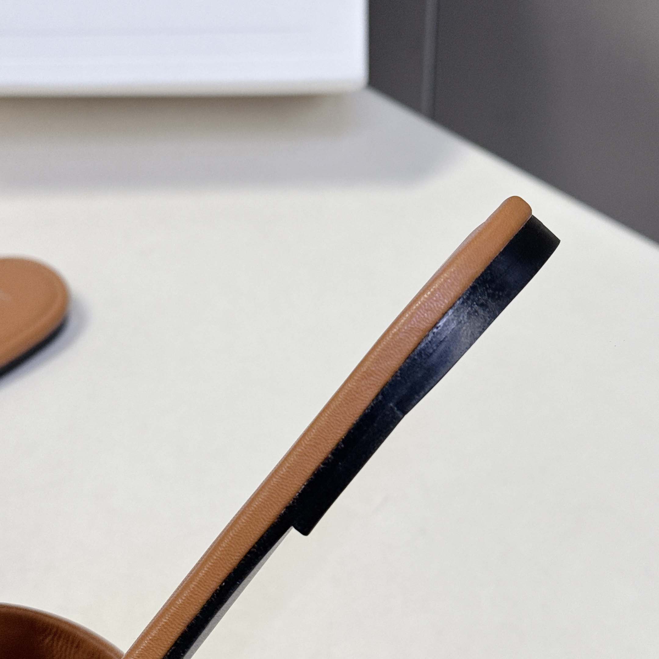 Celine Coast Mule In Lambskin - FashionPlug