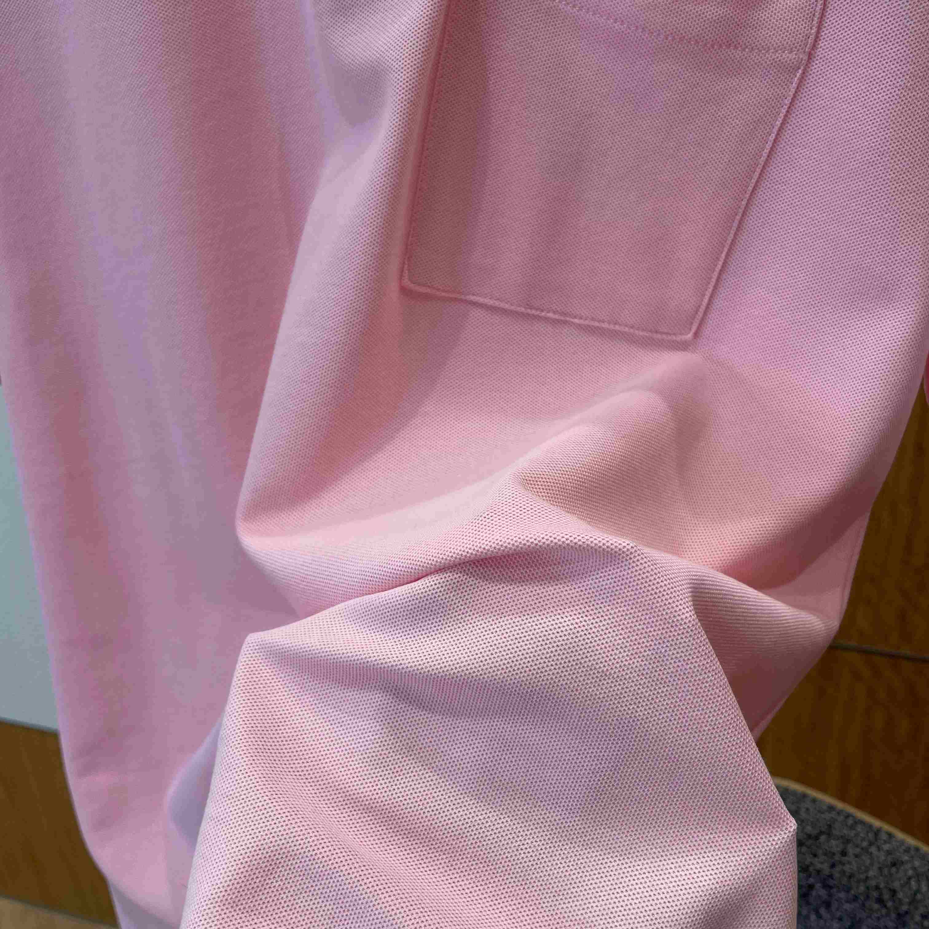 Dior Polo Shirt Lilac Cotton Piqué - FashionPlug